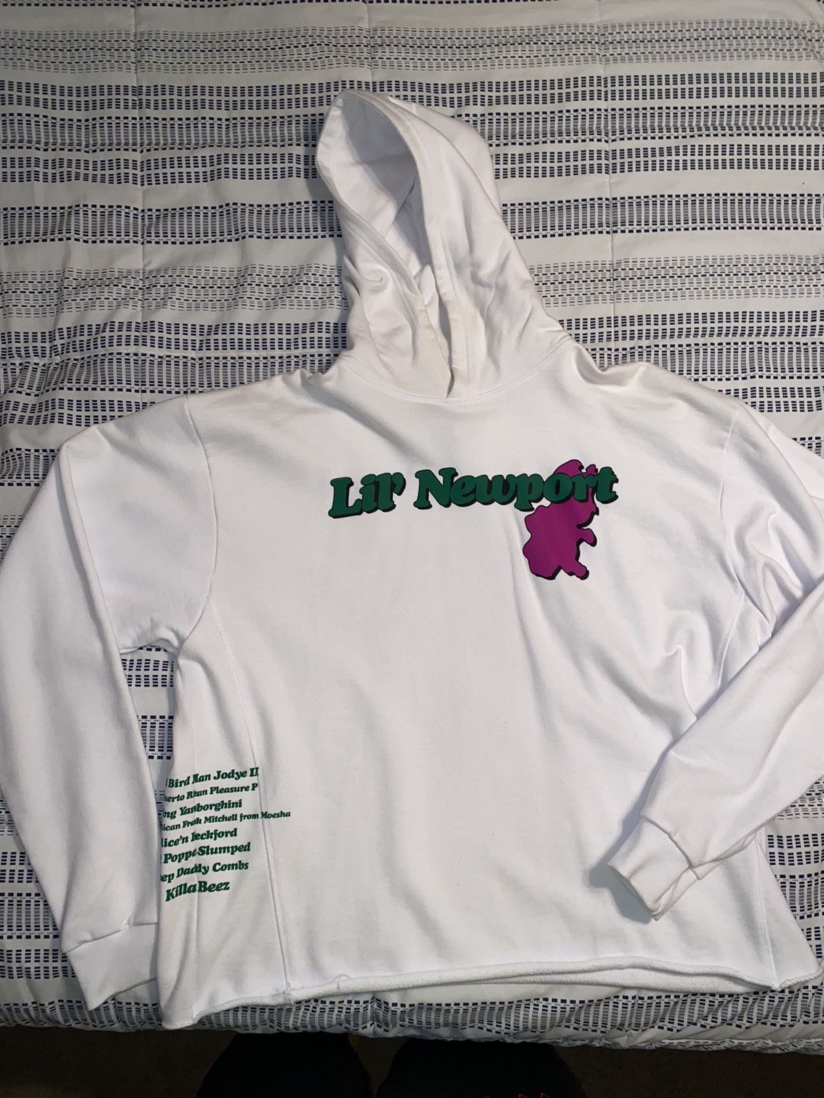 Vlone Vlone Lil Newport Asap Yams Hoodie Size US XXL / EU 58 / 5 - 1 Thumbnail