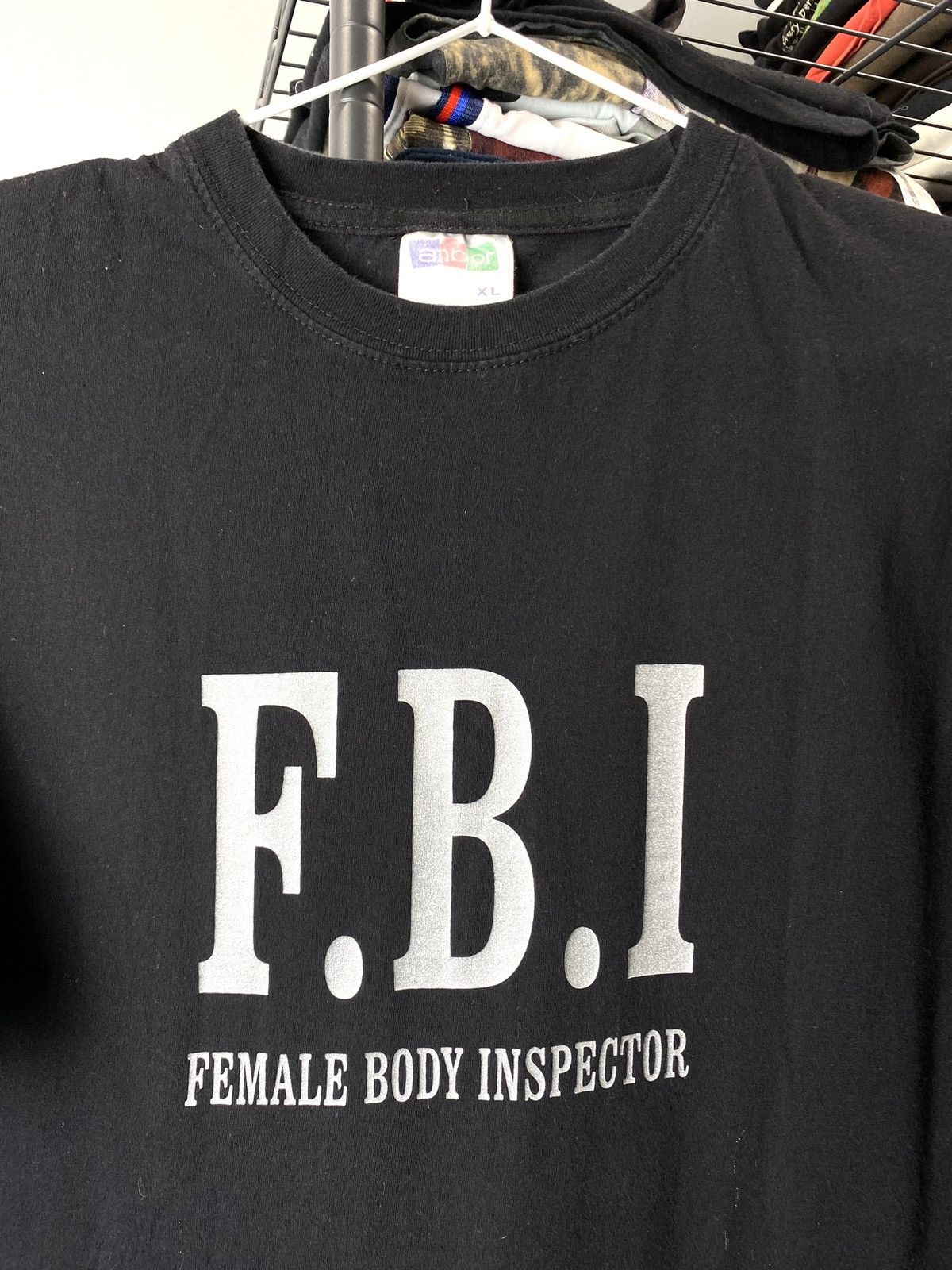 Vintage Vintage 2000s Female Body Inspector Funny T Shirt Size US M / EU 48-50 / 2 - 2 Thumbnail