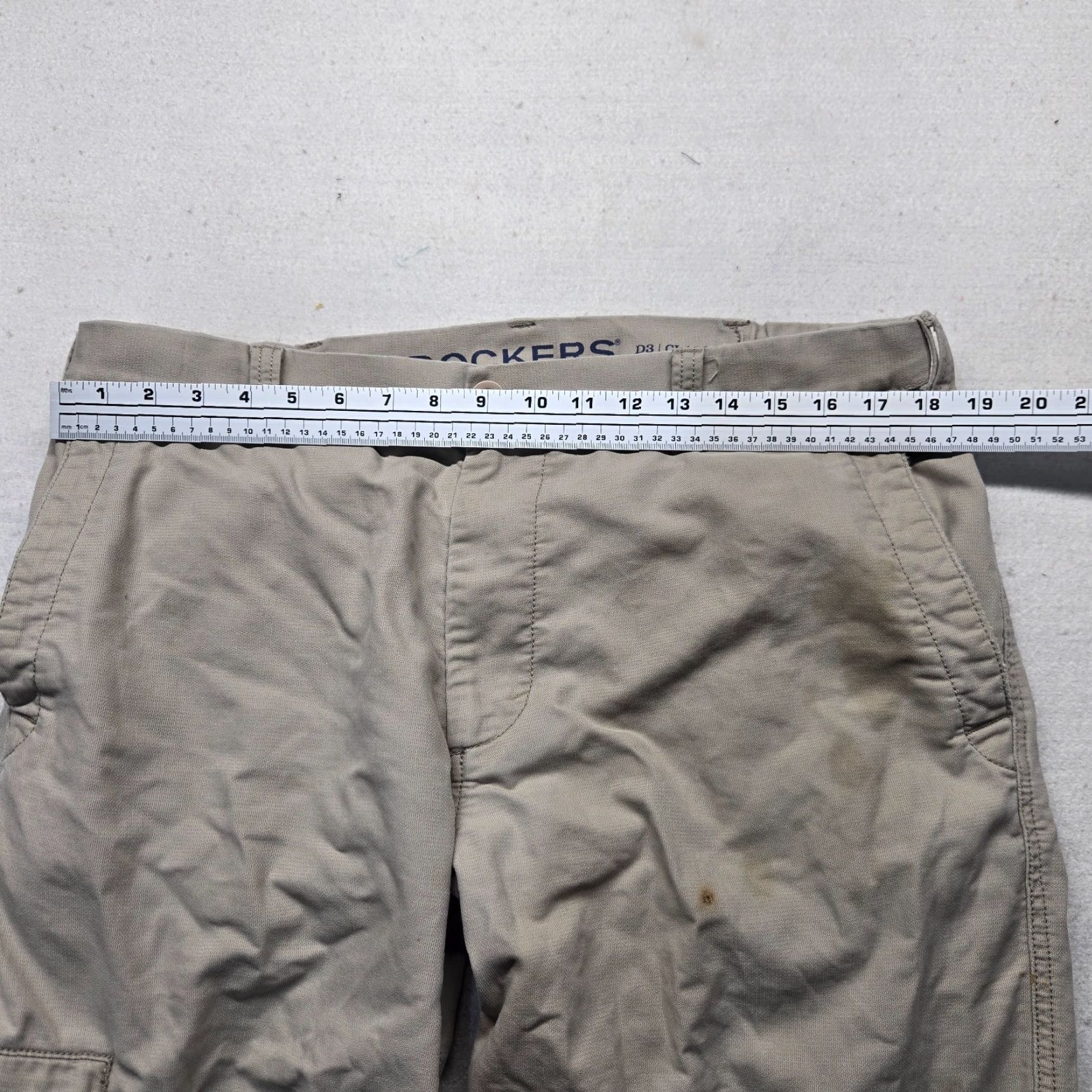 Dockers DOCKERS Khaki Pant Straight Leg 100% Cotton Beige Adult Men 36x30 Casual Preppy Pant Mens Size US 36 / EU 52 - 6 Thumbnail