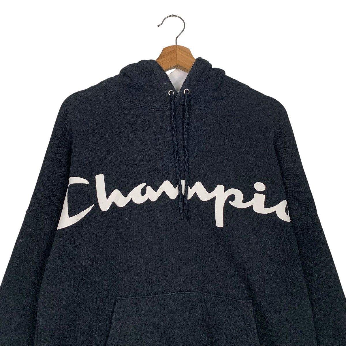 Champion CHAMPION Big Logo Pullover Hoodie Sweatshirt #3546-C162 Size US L / EU 52-54 / 3 - 9 Thumbnail