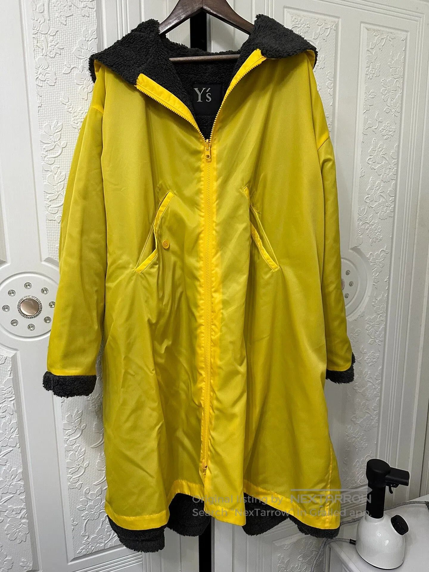 Y's Y's Yellow Reversible Coat by Yohji Yamamoto. Size M / US 6-8 / IT 42-44 - 2 Thumbnail