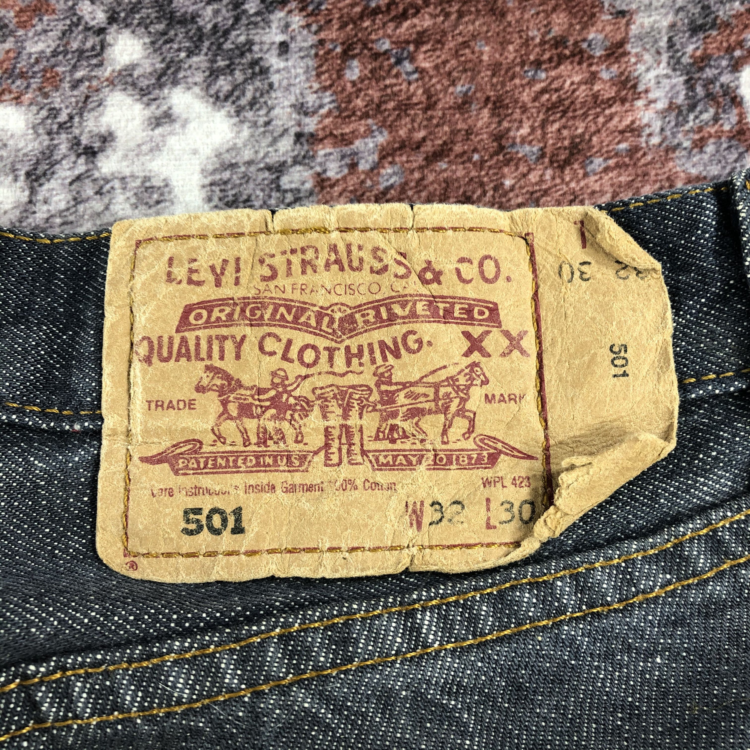 Levi's × Vintage Vintage Levis 501 Jeans-JM2503 Size US 31 - 6 Thumbnail