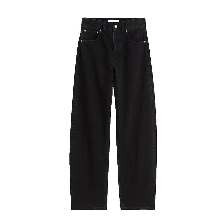 Madewell Madewell The Balloon Jean Black 27 High Rise Rigid Denim NWT Size 27" / US 4 / IT 40 - 13 Thumbnail