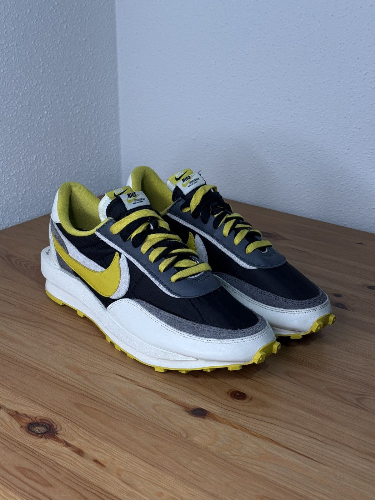 Nike LD Waffle Sacai Undercover Black Bright Citron