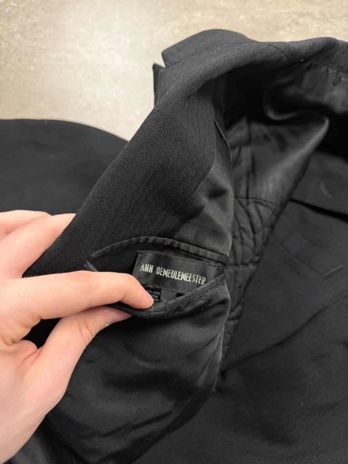 Ann Demeulemeester Ann Demeulemeester coat archive avant-garde Size S / US 4 / IT 40 - 8 Thumbnail