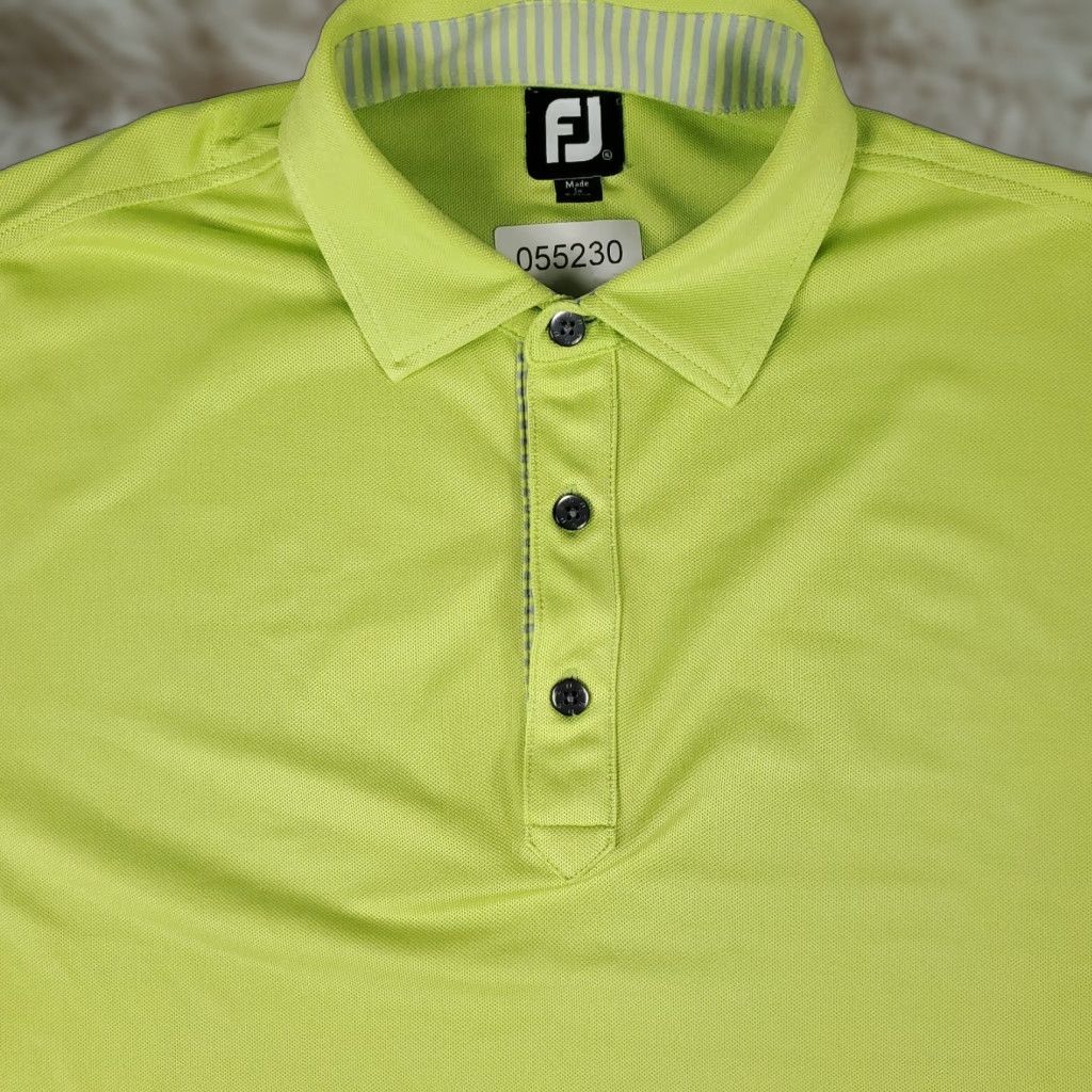 Footjoy FJ FootJoy Polo Shirt Mens Size XL Green Golf Casual Short Sleeve Size US XL / EU 56 / 4 - 1 Thumbnail
