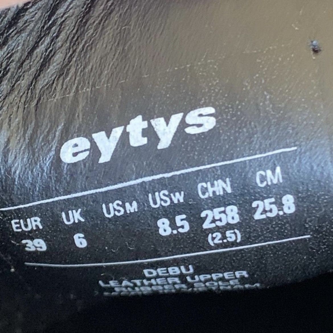 Eytys Eytys Detroit Chunky Platform Oxfords | Grailed