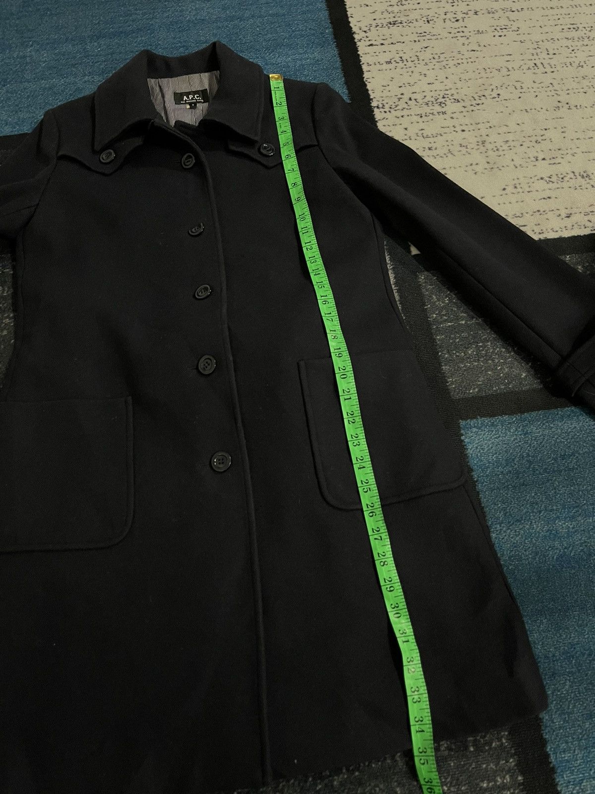 A.P.C. Vintage A.P.C Wool Long Jacket Size US S / EU 44-46 / 1 - 15 Thumbnail