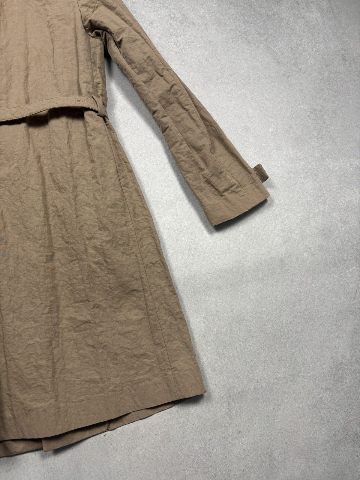 Burberry Burberry Runway Showroom Sample Trench Coat In Taupe Beige Size S / US 4 / IT 40 - 11 Thumbnail