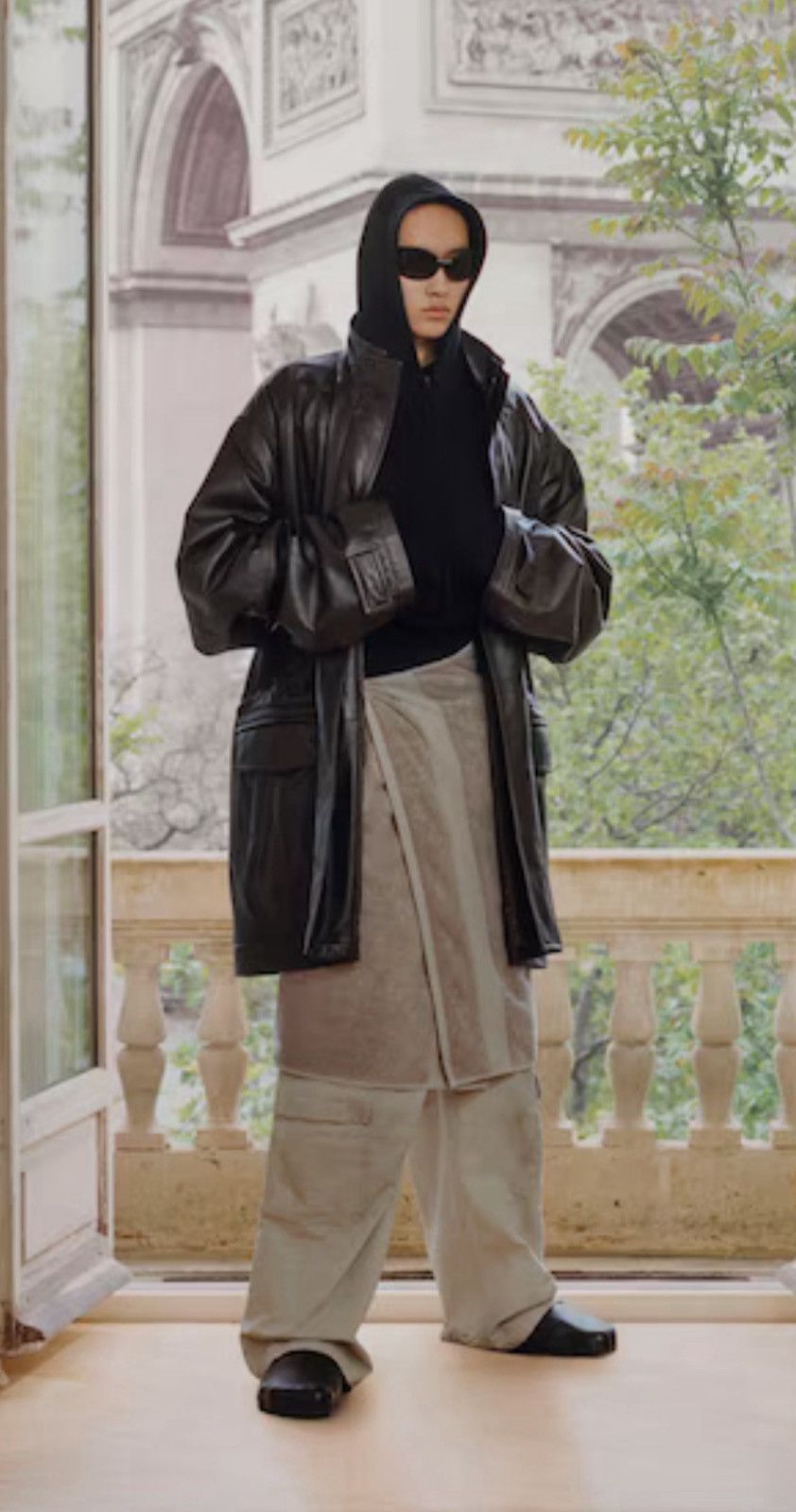 Balenciaga Balenciaga Spring 2024 Leather coat Size US S / EU 44-46 / 1 - 9 Thumbnail