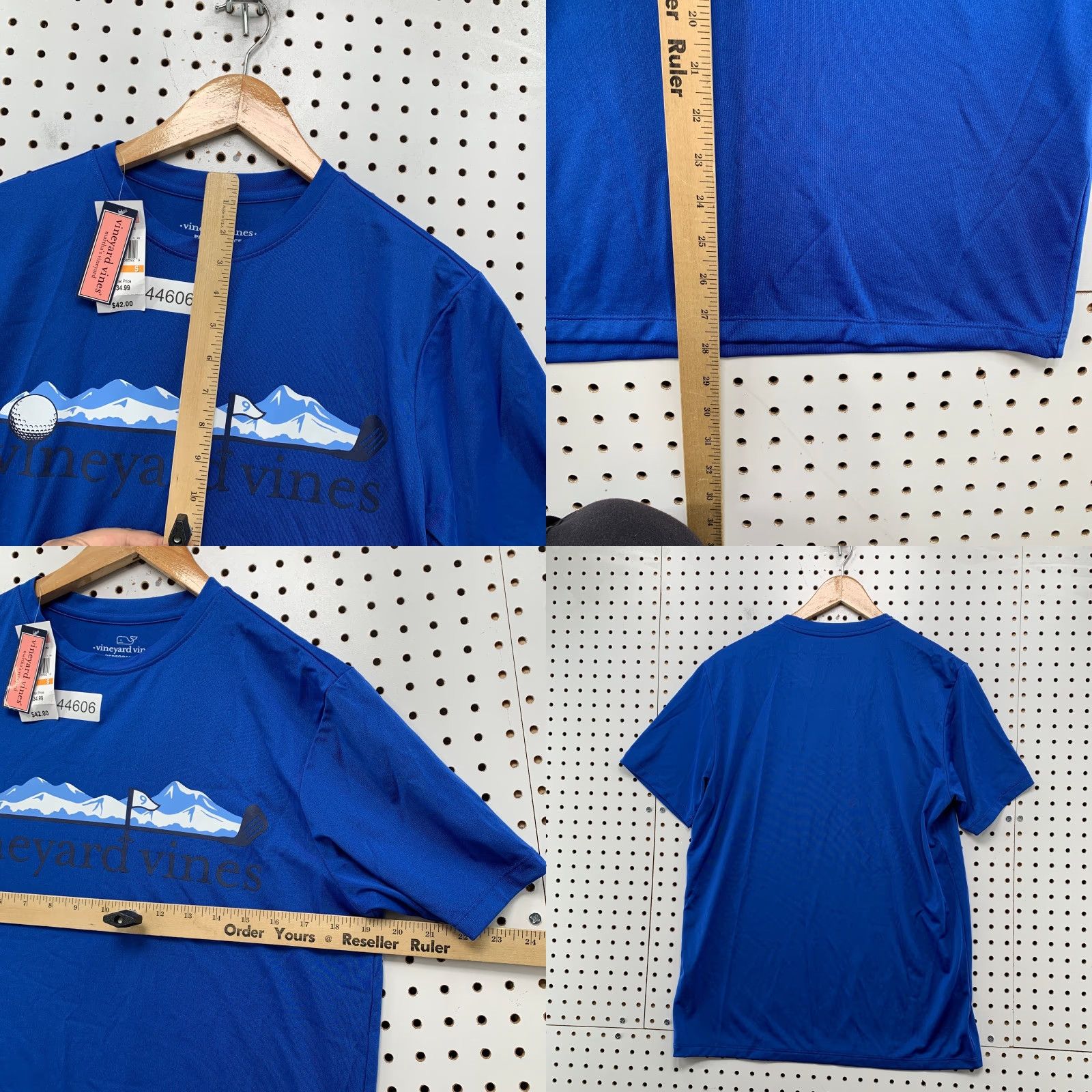 Vineyard Vines NEW Vineyard Vines Performance Shirt Mens Small Blue Golf Mountain 2 Nwt Size US S / EU 44-46 / 1 - 8 Thumbnail
