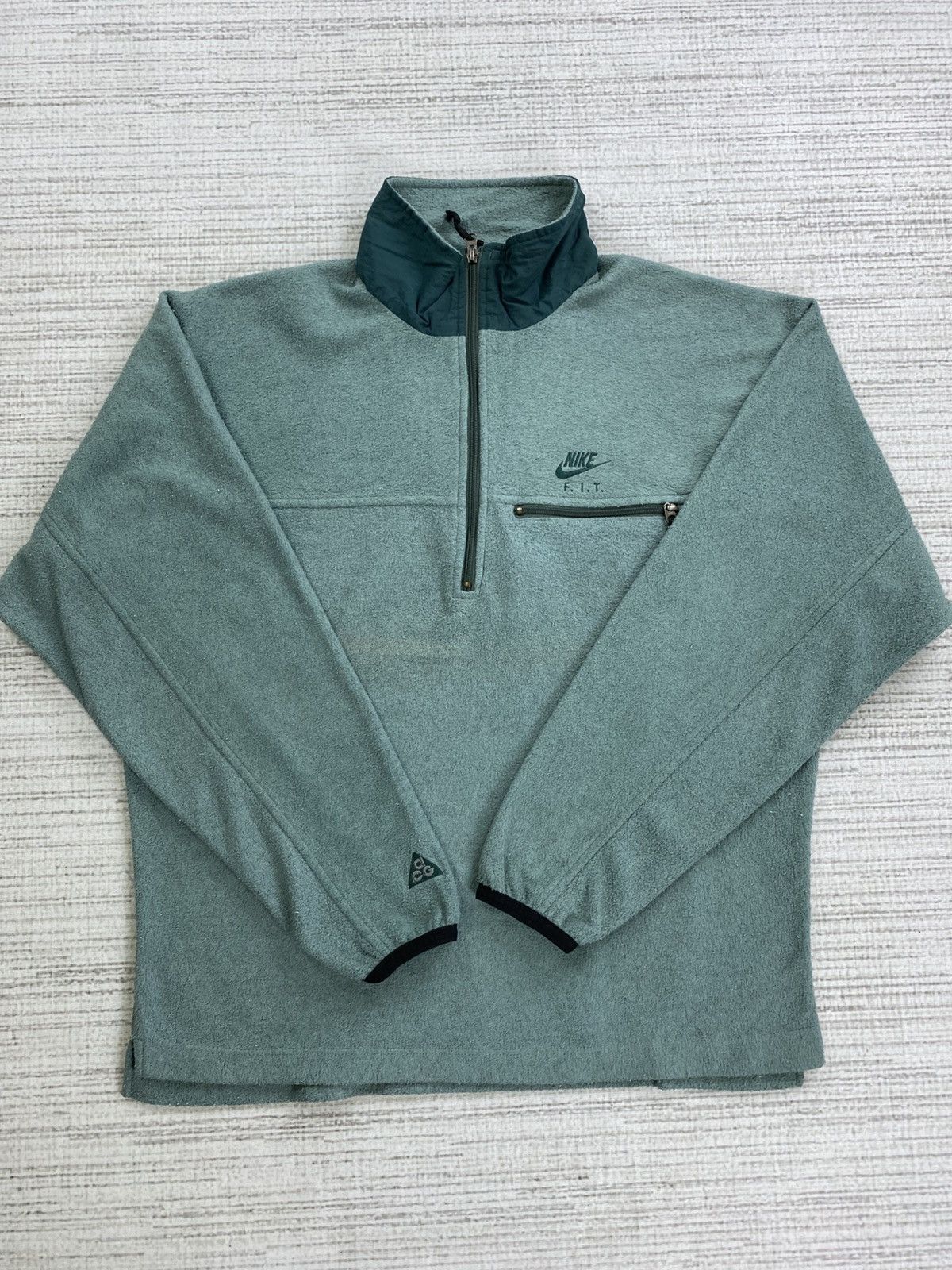 Nike ACG Vintage Japanese Brand Nike Fit Halfzipper Style Size US L / EU 52-54 / 3 - 1 Thumbnail