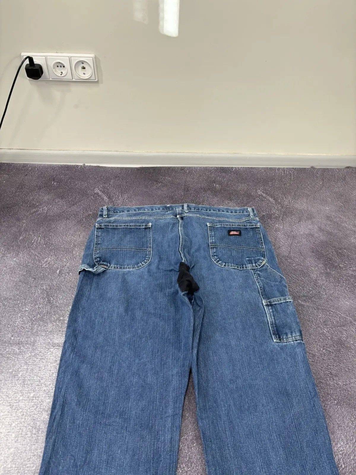 Dickies × Vintage Vintage Dickies Y2K American Faded Denim Hype Baggy Jeans Size US 42 / EU 58 - 4 Thumbnail
