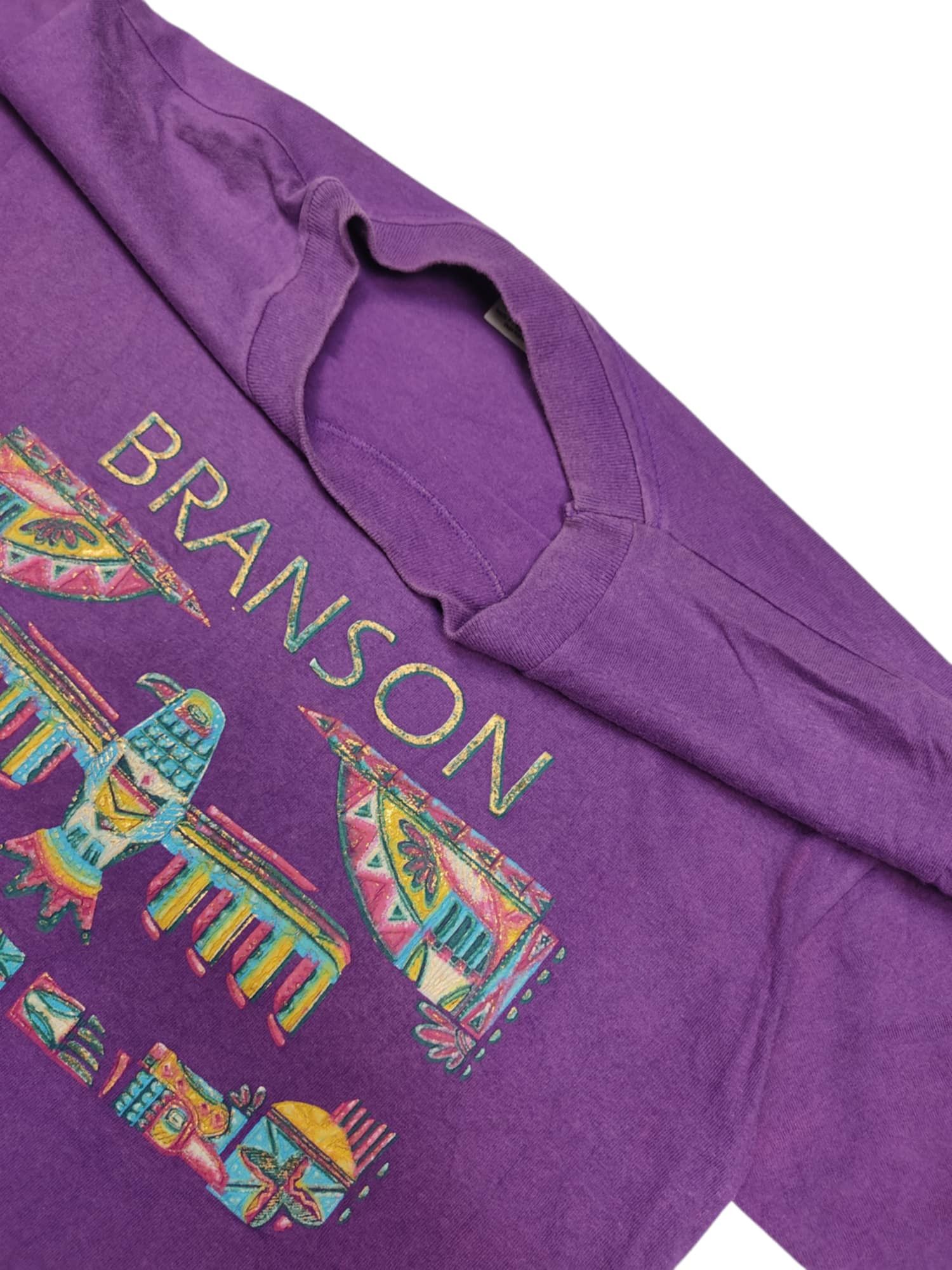 Action Bronson × Vintage Vintage Sun Faded Branson Missouri Single Stitch T-Shirt Size US M / EU 48-50 / 2 - 4 Thumbnail