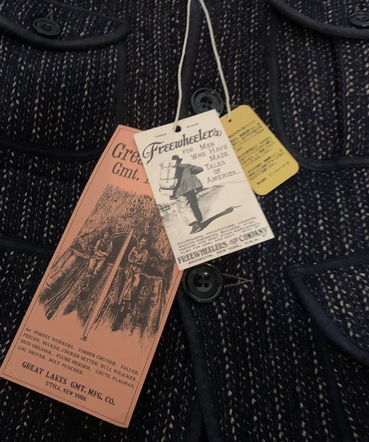 Freewheelers FREEWEELERS COLOMBIA Retro Wool Jacket 2410-Nextarrow Size US M / EU 48-50 / 2 - 8 Thumbnail