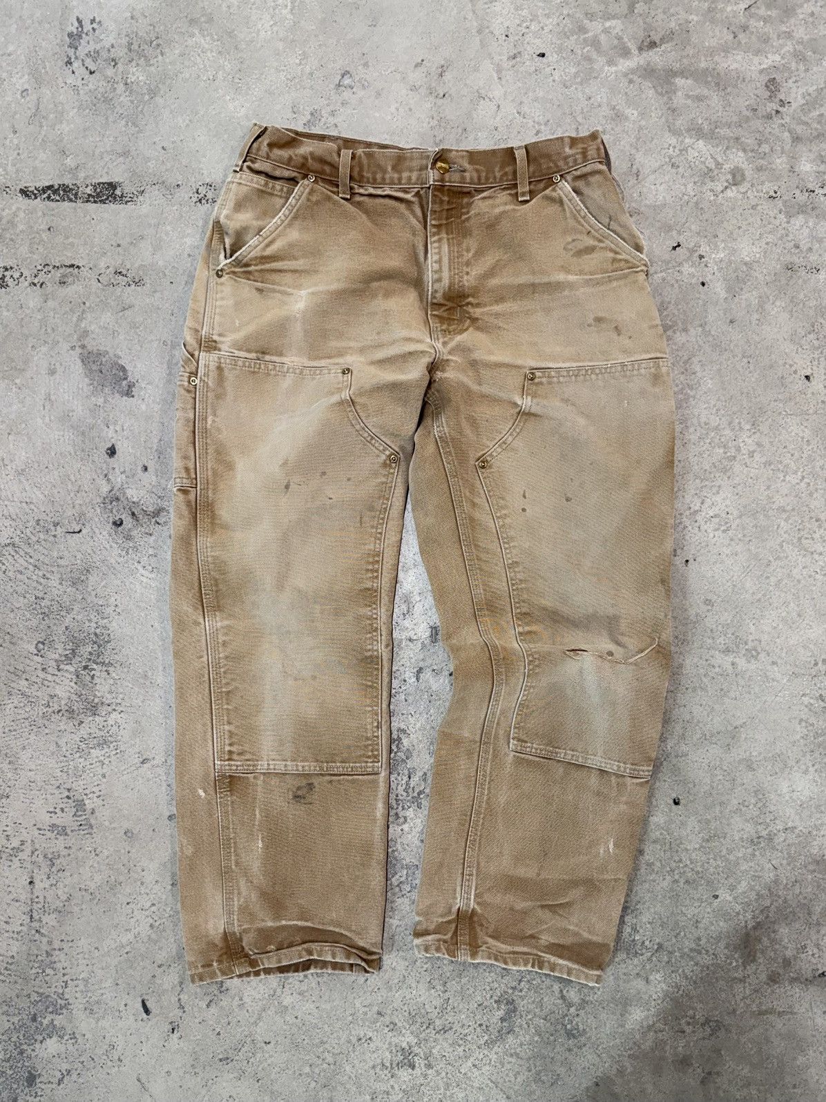 Carhartt Vintage Carhartt Double Knee Pants Size US 32 / EU 48 - 1 Thumbnail
