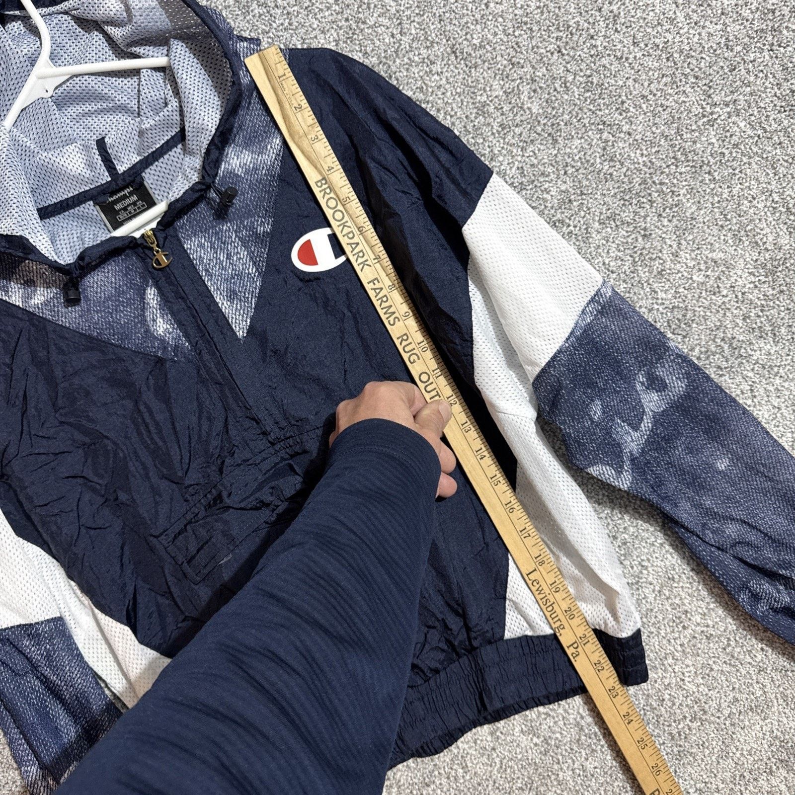 Champion Champion Windbreaker Womens M Streetwear Athletic Retro Y2K Size US M / EU 48-50 / 2 - 2 Thumbnail