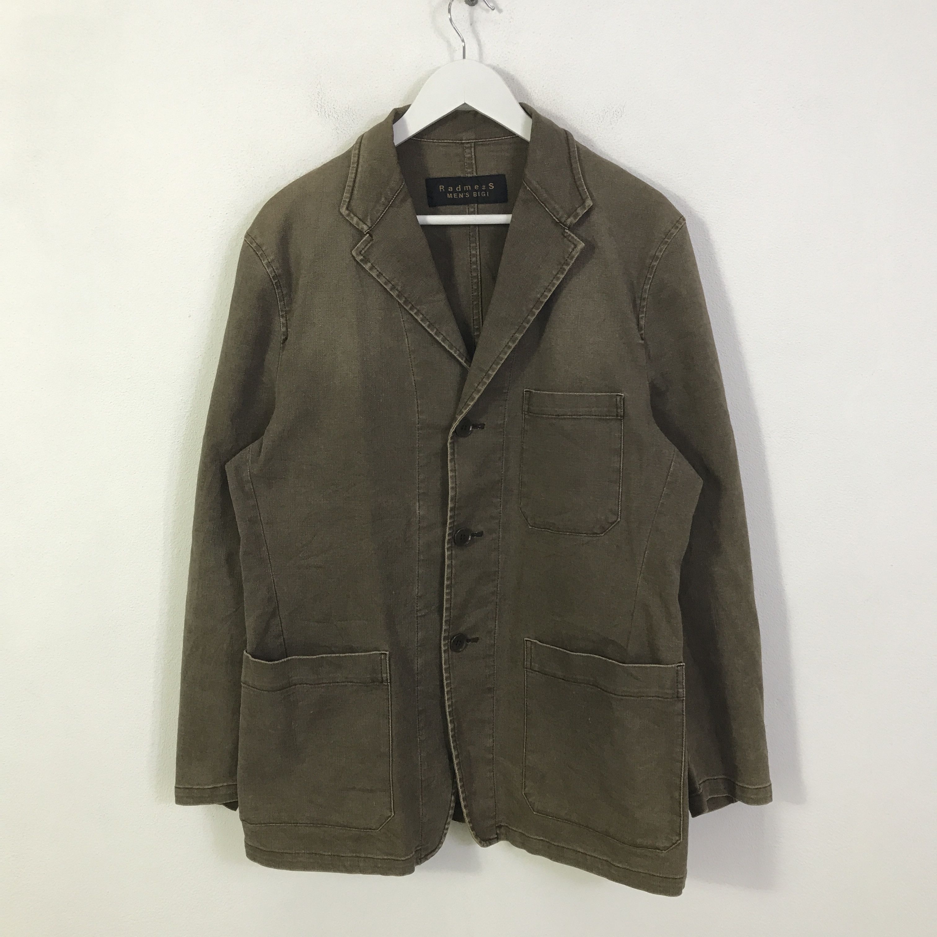 BIGI radmess mens bigi cotton jacket K119B14 Size US L / EU 52-54 / 3 - 1 Thumbnail