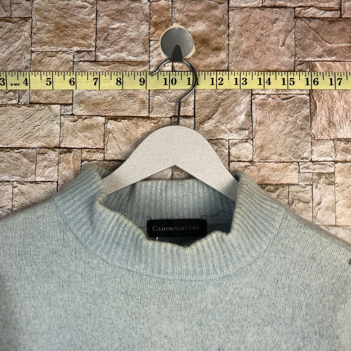 Homespun Knitwear × Japanese Brand Cadornafiore puppy dog Blue vintage Knitwear #A1064 Size XS / US 0-2 / IT 36-38 - 4 Thumbnail
