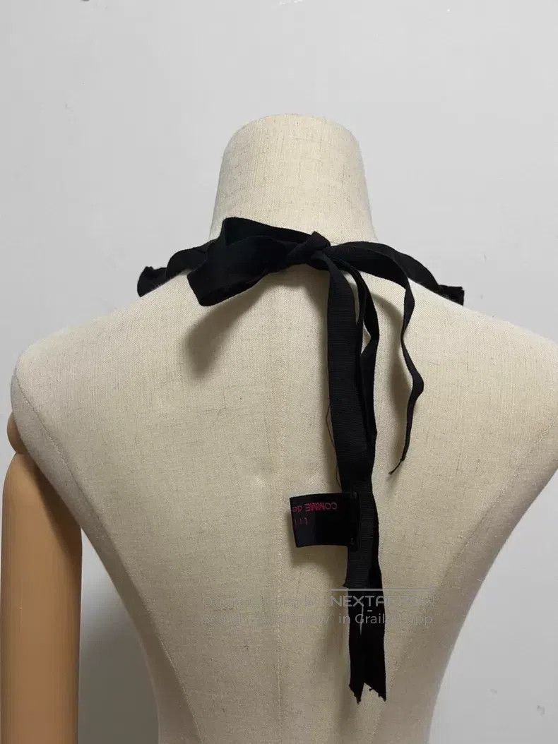 Comme des Garcons Comme Des Garcons tricot knit necklace with brand label| Size ONE SIZE - 4 Thumbnail