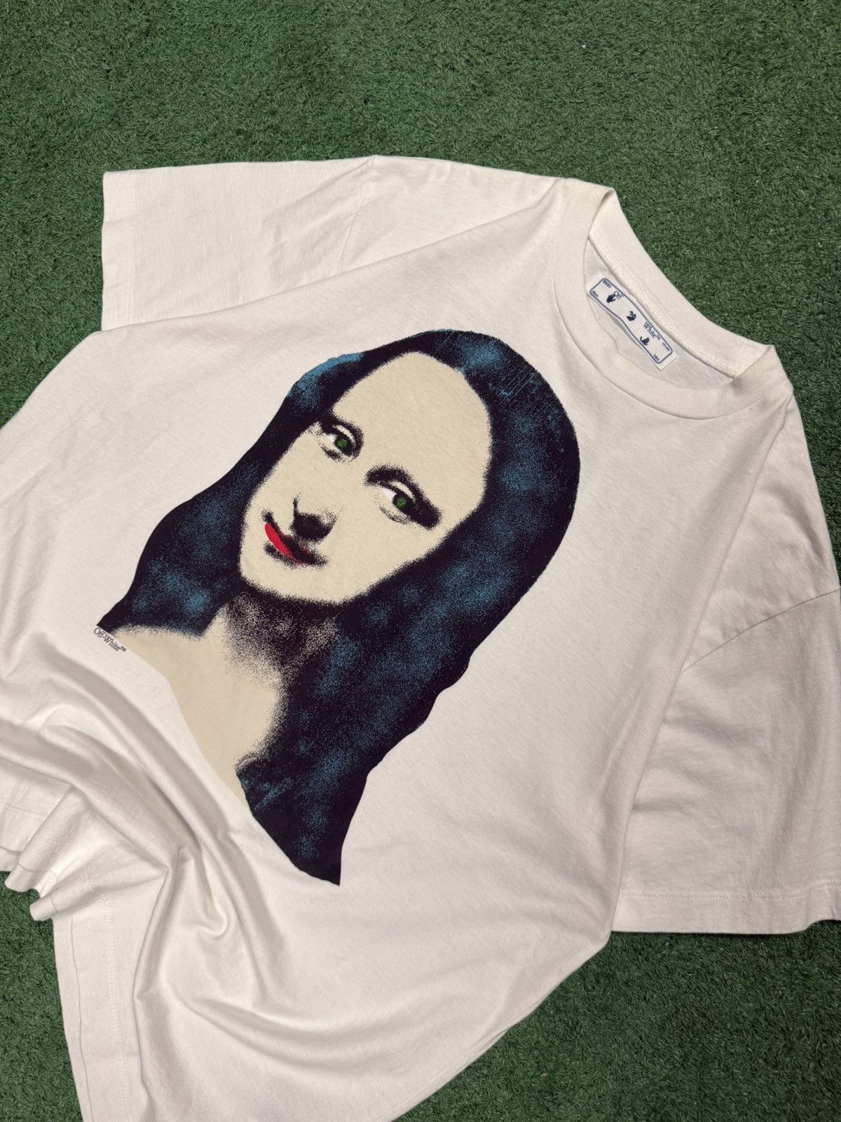 Off-White Off white mona lisa tee sized xs Size US XS / EU 42 / 0 - 2 Thumbnail
