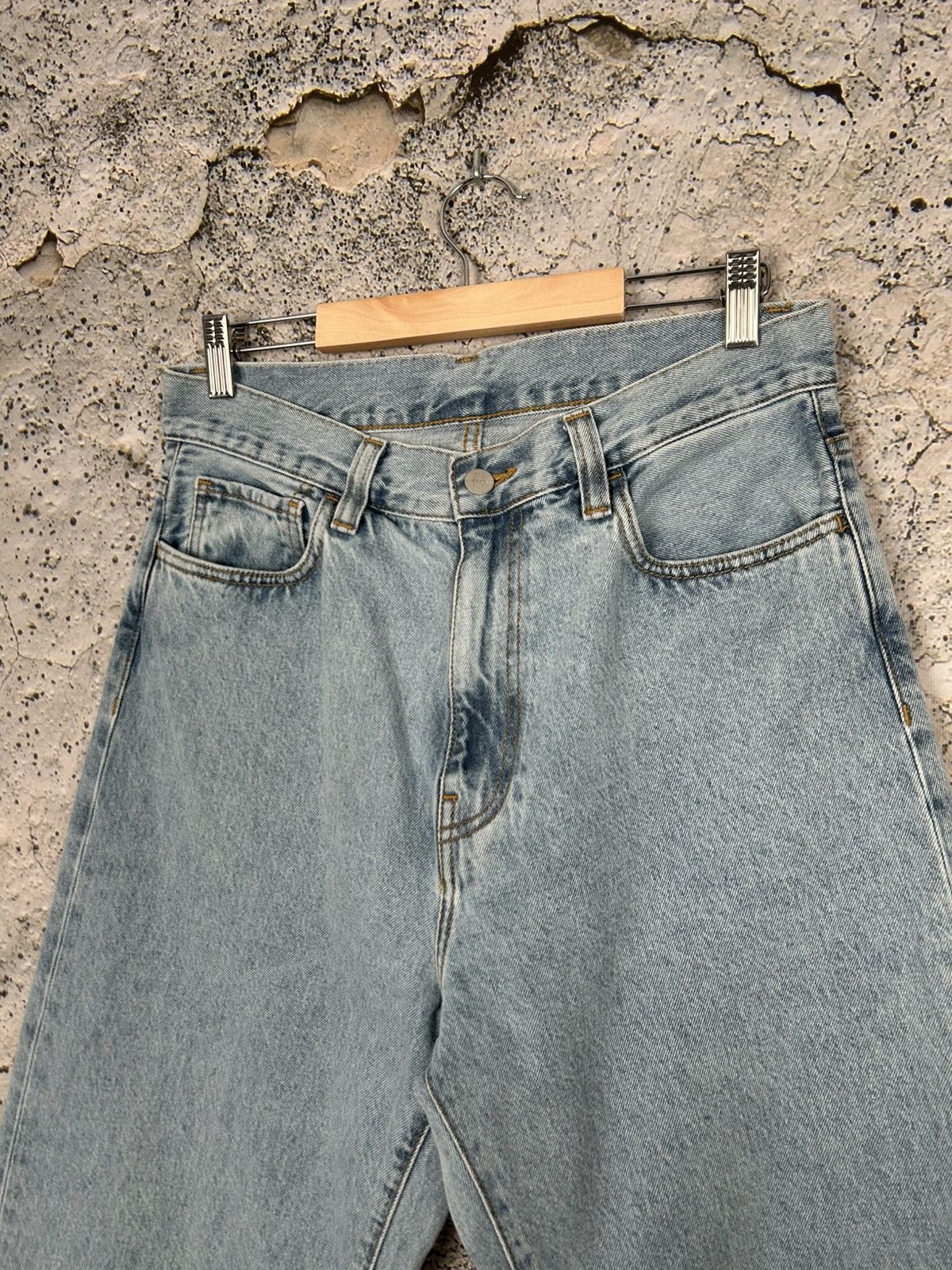Carhartt Carhartt WiP Landon Pant Light Blue Baggy Denim Jeans Skate Size US 28 / EU 44 - 4 Thumbnail