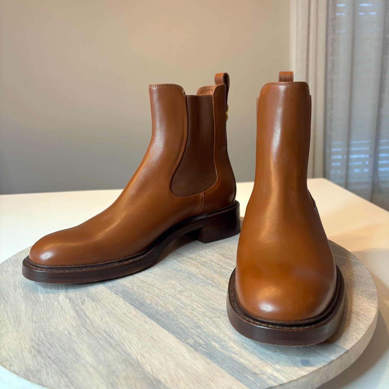Chloe Chloe Marcie Brown Leather Chelsea Ankle Boots US Size 10 Size US 10 / IT 40 - 3 Thumbnail
