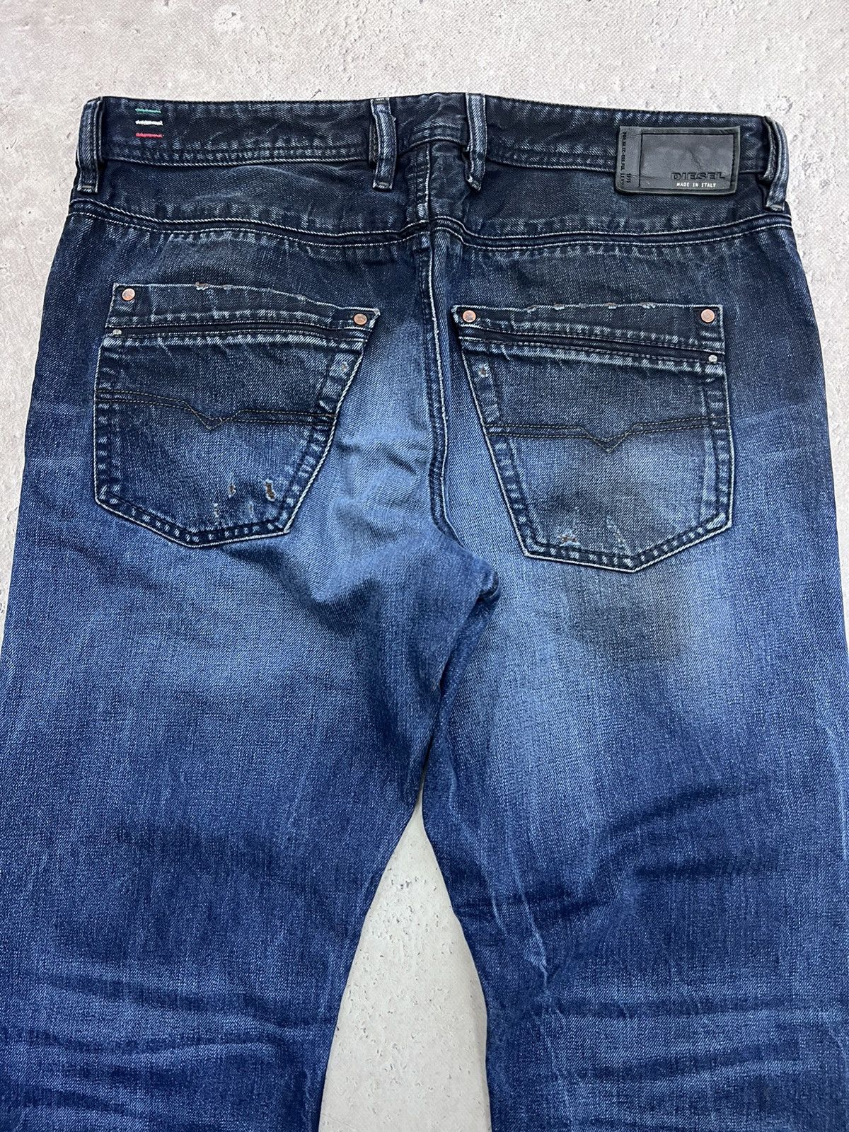 Diesel × Vintage Y2K Vintage Diesel Jeans Denim Washed CARGO Pants Size US 34 / EU 50 - 14 Thumbnail