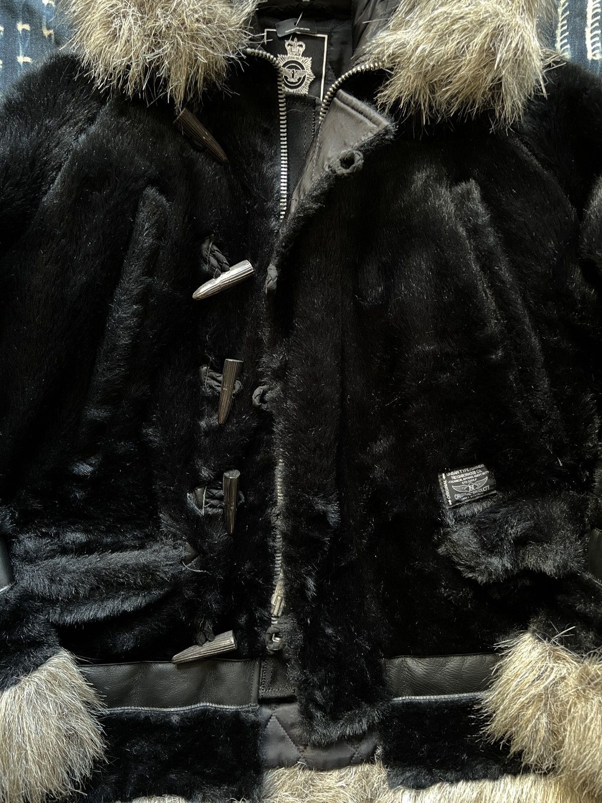 Neighborhood Neighborhood Archive FW06 Eskimo Fur Duffle Coat Size US M / EU 48-50 / 2 - 5 Thumbnail