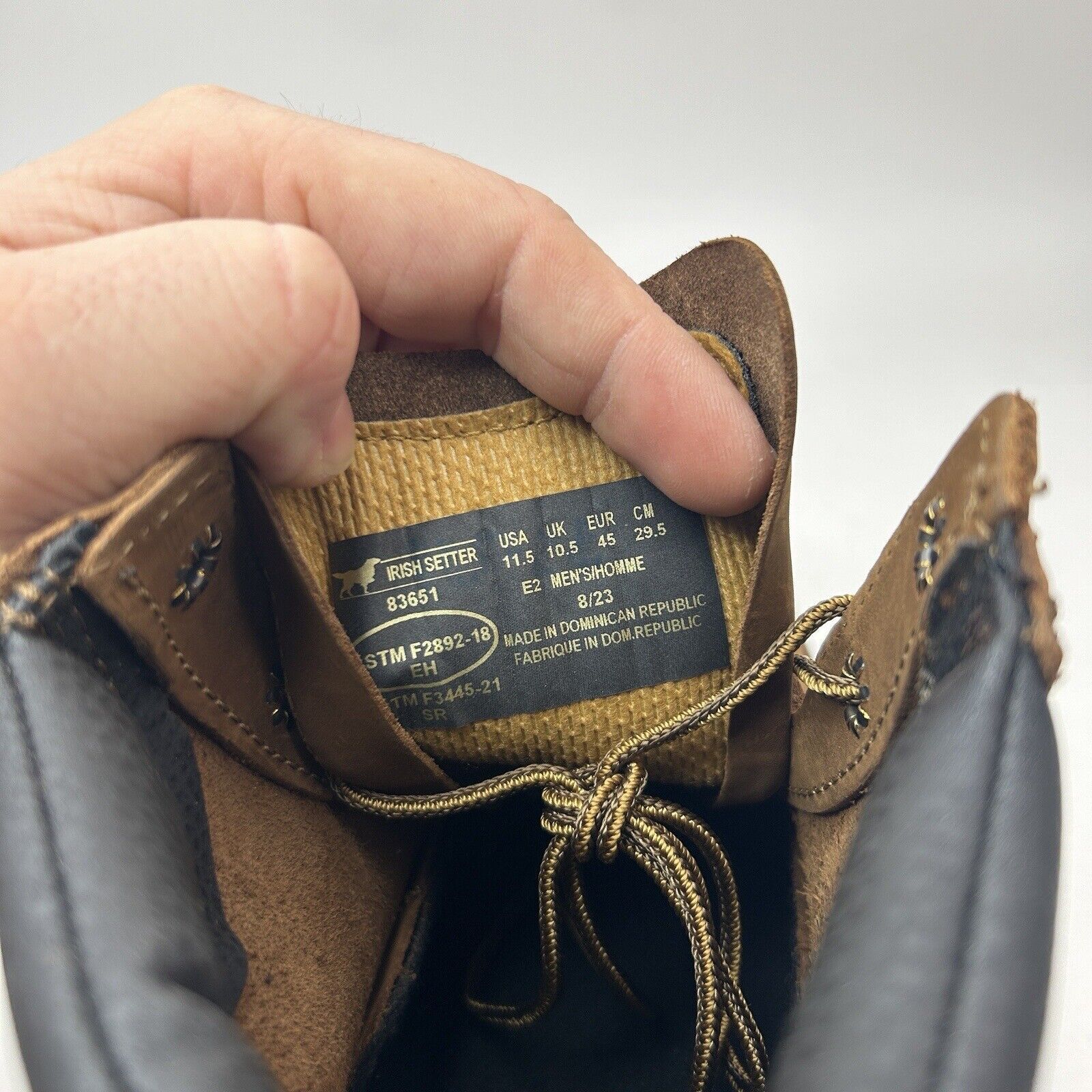 Red Wing Irish Setter 6" Ashby Soft Toe Red Wing Boots “Light Brown” Size US 11.5 / EU 44-45 - 7 Thumbnail
