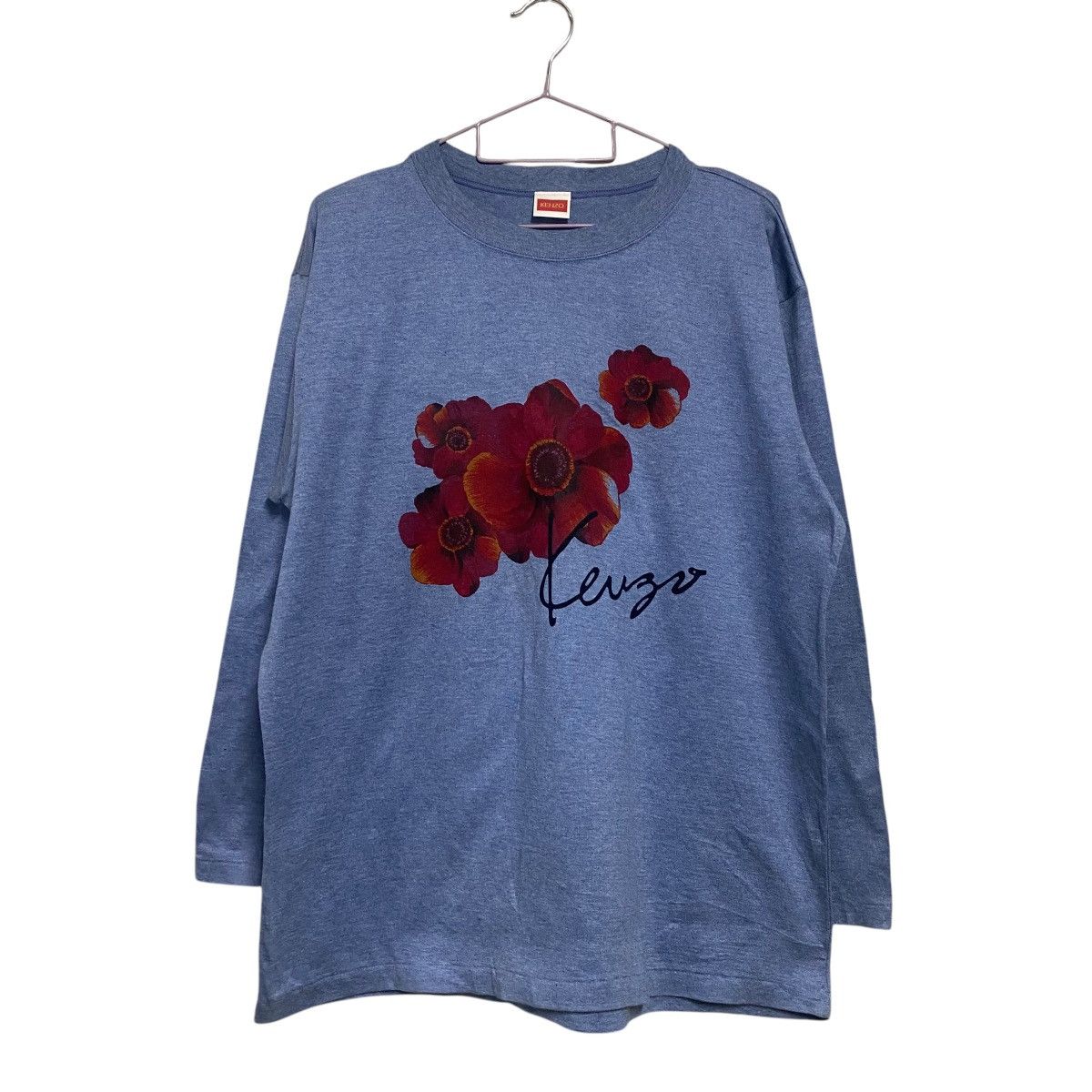 Kenzo Vintage Kenzo Flower Shirt Longsleeve Size US M / EU 48-50 / 2 - 3 Thumbnail