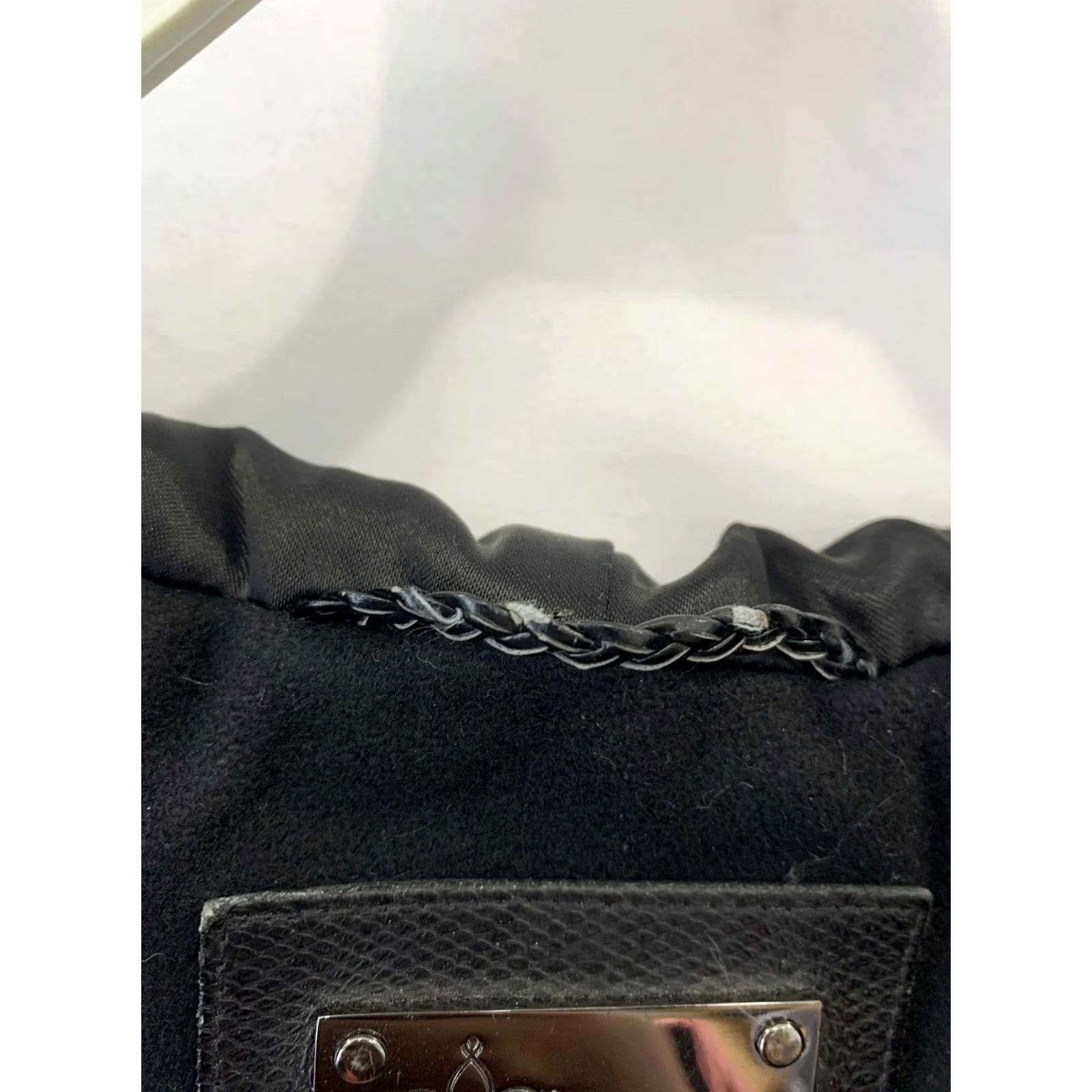 Mackage Mackage Women’s Black Wool Coat Jacket Hooded Leather Trim XS #Z7 Size XS / US 0-2 / IT 36-38 - 7 Thumbnail
