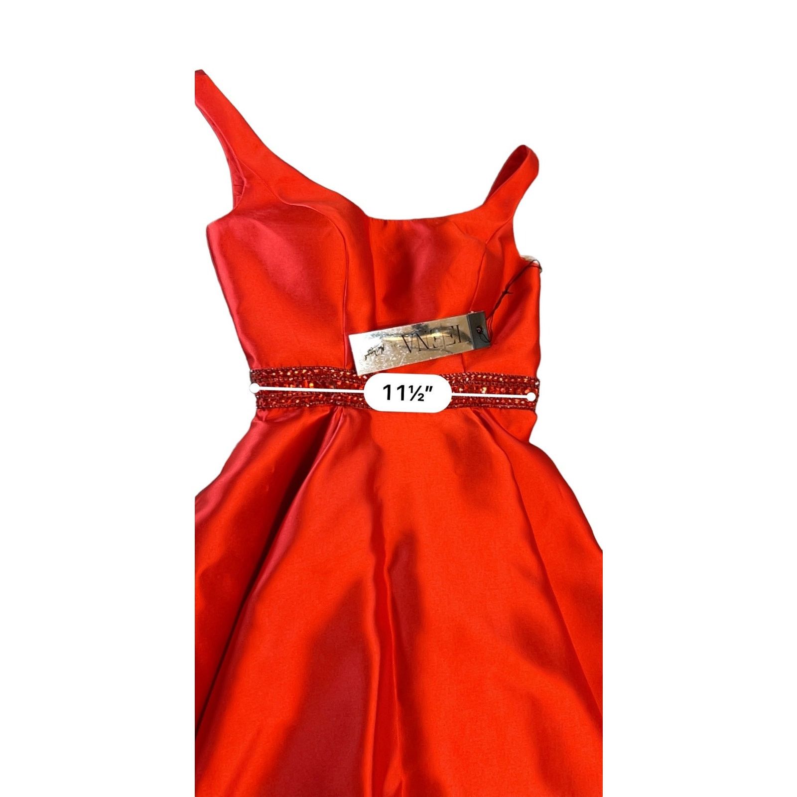 Other NWT IEENA for Mac Duggal Red Cocktail Dress - Size 0 Size XS / US 0-2 / IT 36-38 - 6 Thumbnail