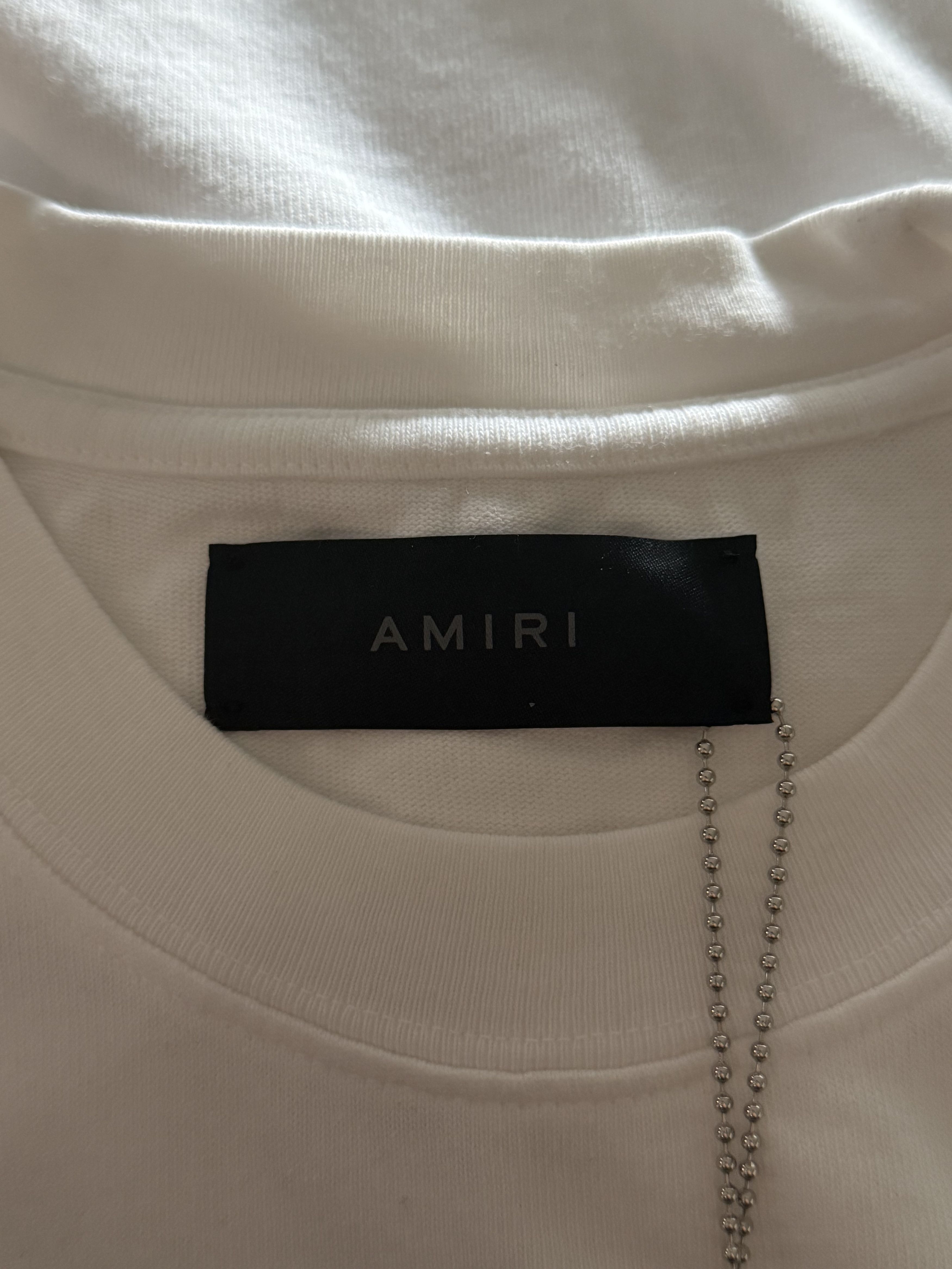 Amiri Amiri 22 Mesh Tee Size US L / EU 52-54 / 3 - 2 Thumbnail