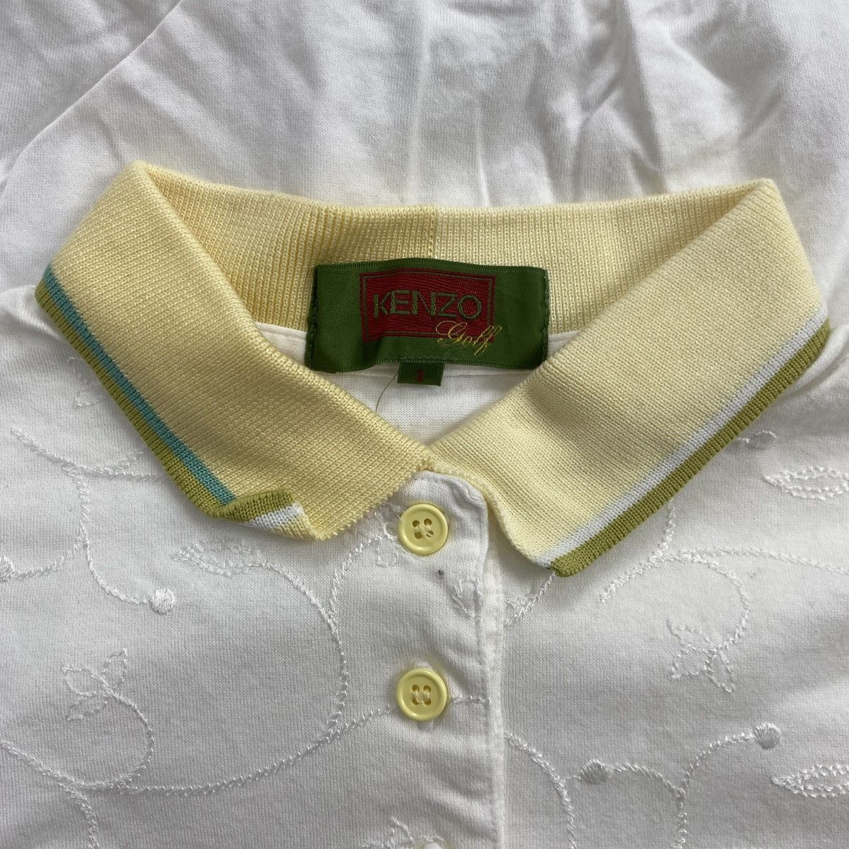 Kenzo Vintage Kenzo Golf Polo Shirt Designer Luxury Size S / US 4 / IT 40 - 5 Thumbnail