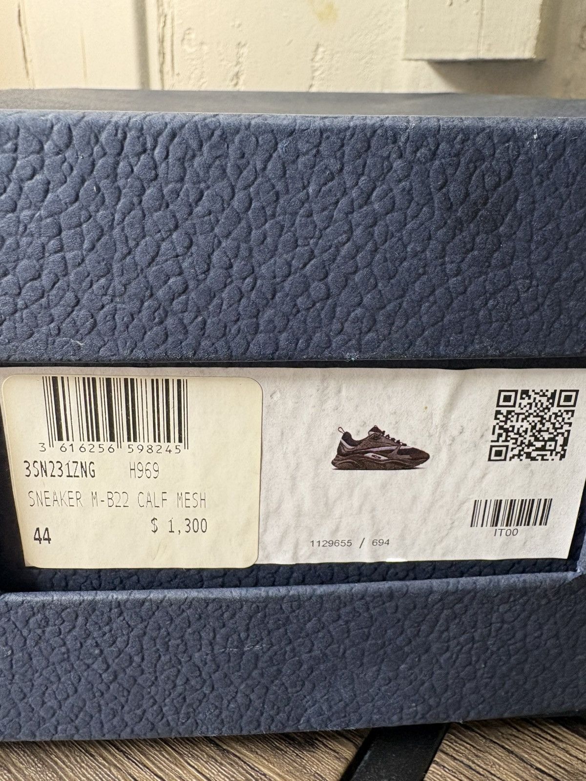 Dior Dior B22 Black Silver Size US 11 / EU 44 - 9 Thumbnail