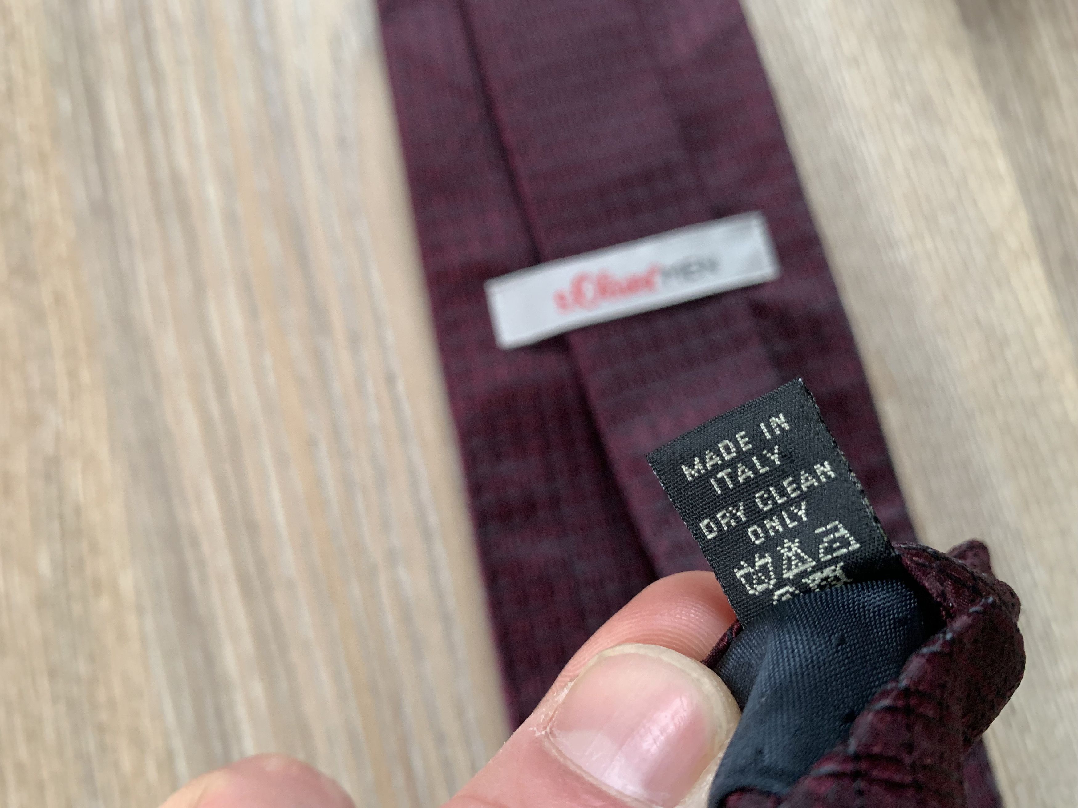 s.Oliver S.Oliver Red Plaid Silk Tie Size ONE SIZE - 8 Thumbnail