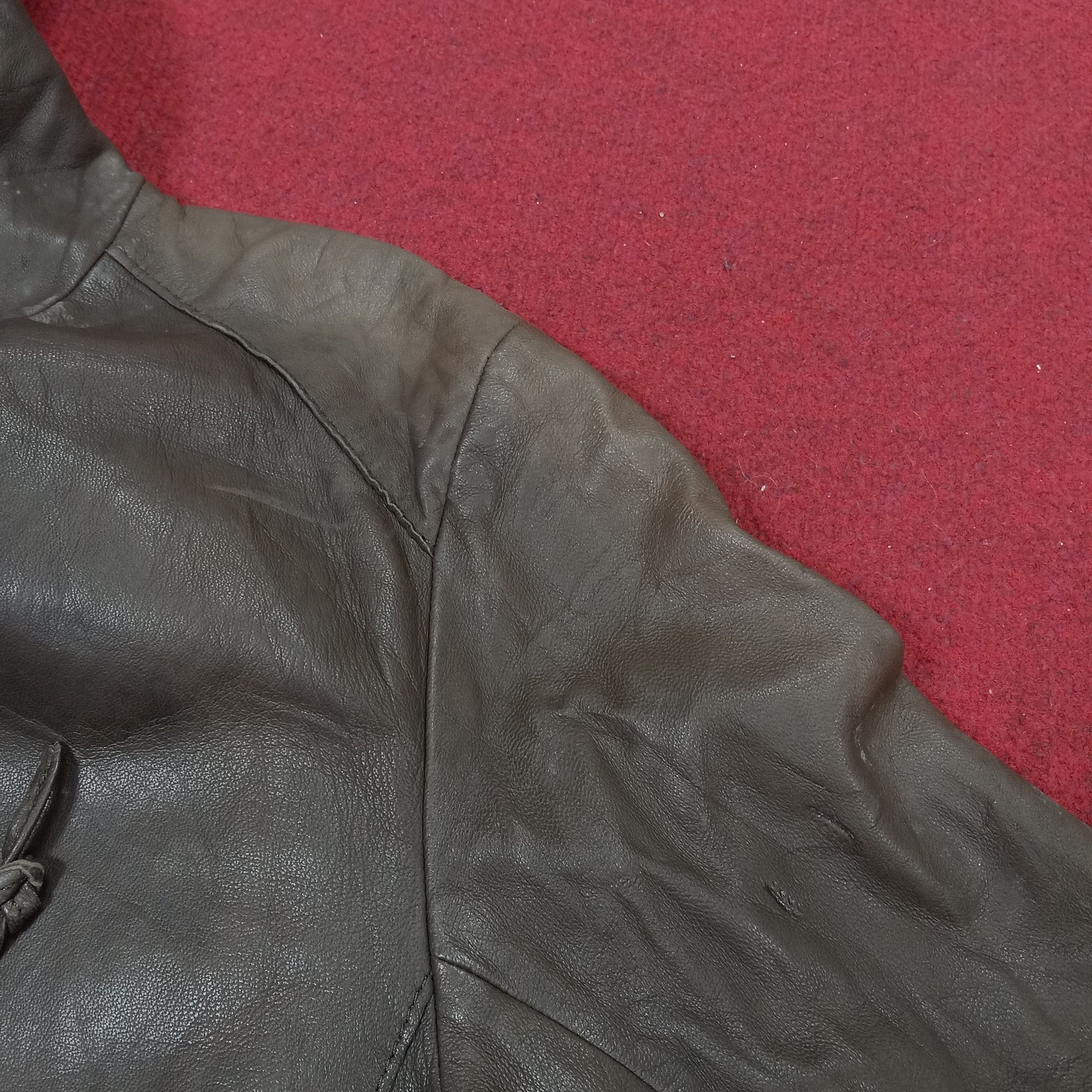 Ciaopanic × Vintage CiaoPanic Leather Jacket With Hoodies Winter Style Size S / US 4 / IT 40 - 8 Thumbnail