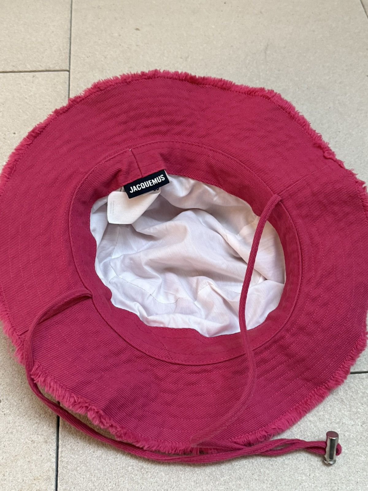 Jacquemus Jacquemus Pink Bucket Hat Size ONE SIZE - 6 Thumbnail