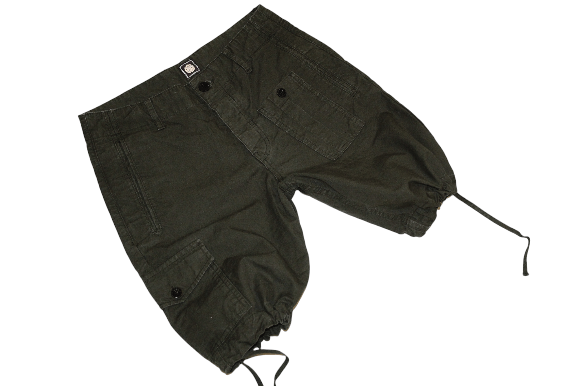 Pretty Green Pretty Green Utility Military Canvas Cargo Work Shorts Size US 29 - 6 Thumbnail