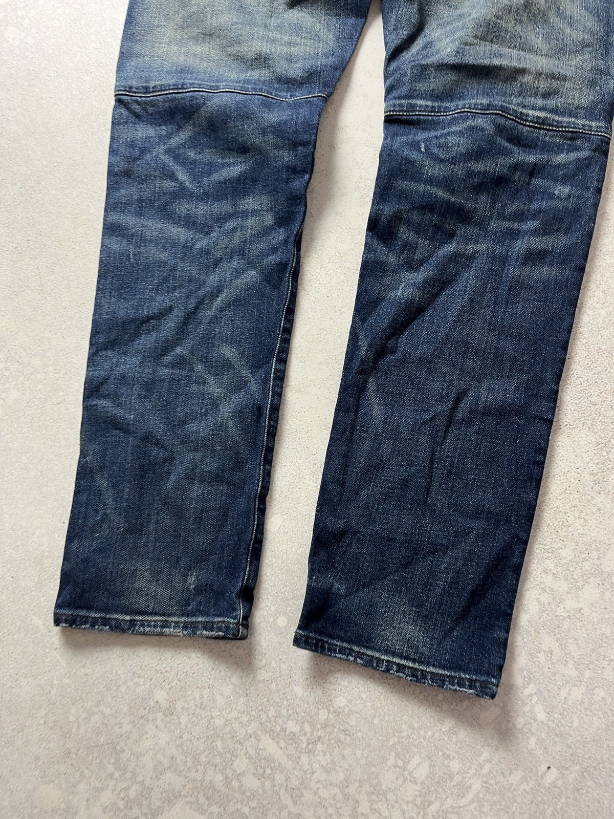 Polo Ralph Lauren Polo Ralph Lauren Black Label Sullivan Biker Moto Jeans Size US 31 - 5 Thumbnail