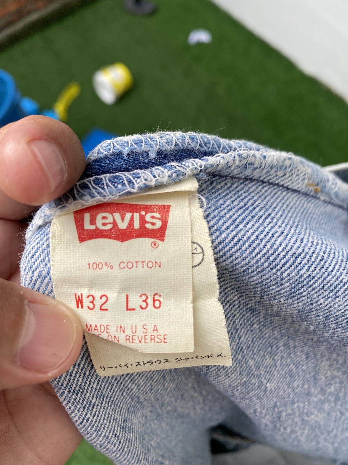 Levi's Vintage Clothing W31x29.5 Vintage levi's 501 made in USA Size US 31 - 6 Thumbnail