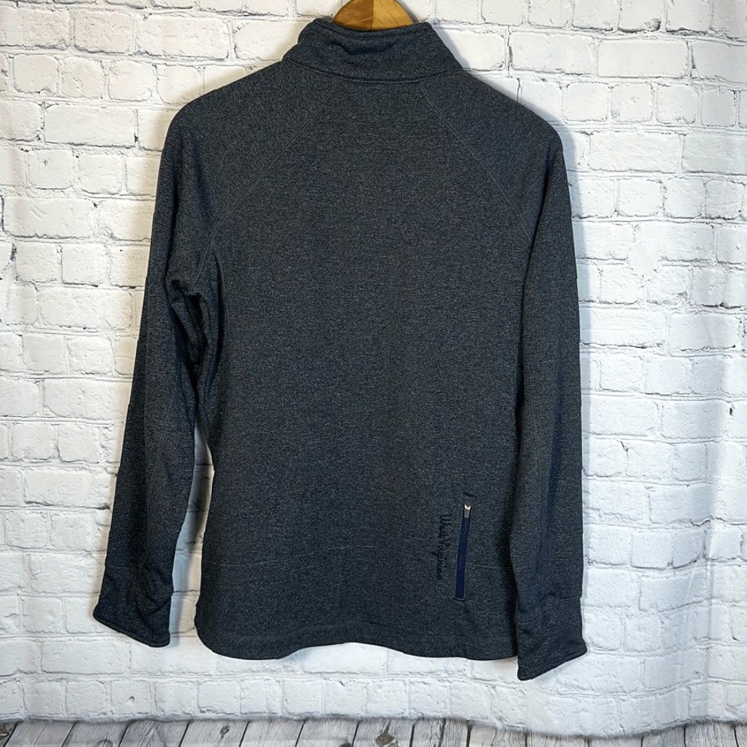 Vintage VINTAGE West Virginia Mountaineers WVU Quarter Zip Gray Sweatshirt M Medium Women size Gray Pullover Colosseum Shirts Size M / US 6-8 / IT 42-44 - 4 Thumbnail