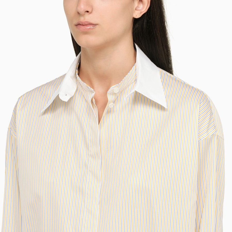 Loewe o1d2blof0824 Striped Shirt in Multicolor Size XS / US 0-2 / IT 36-38 - 4 Thumbnail