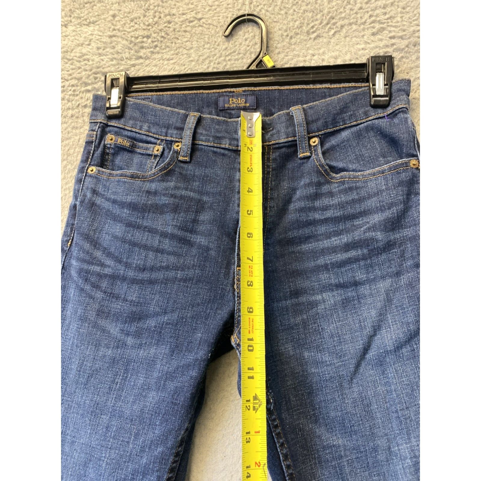 Polo Ralph Lauren Polo Ralph Lauren Jeans Womens Size 30 X 28 Denim Slim Belted Blue 100% Cotton Size 30" / US 8 / IT 44 - 6 Thumbnail