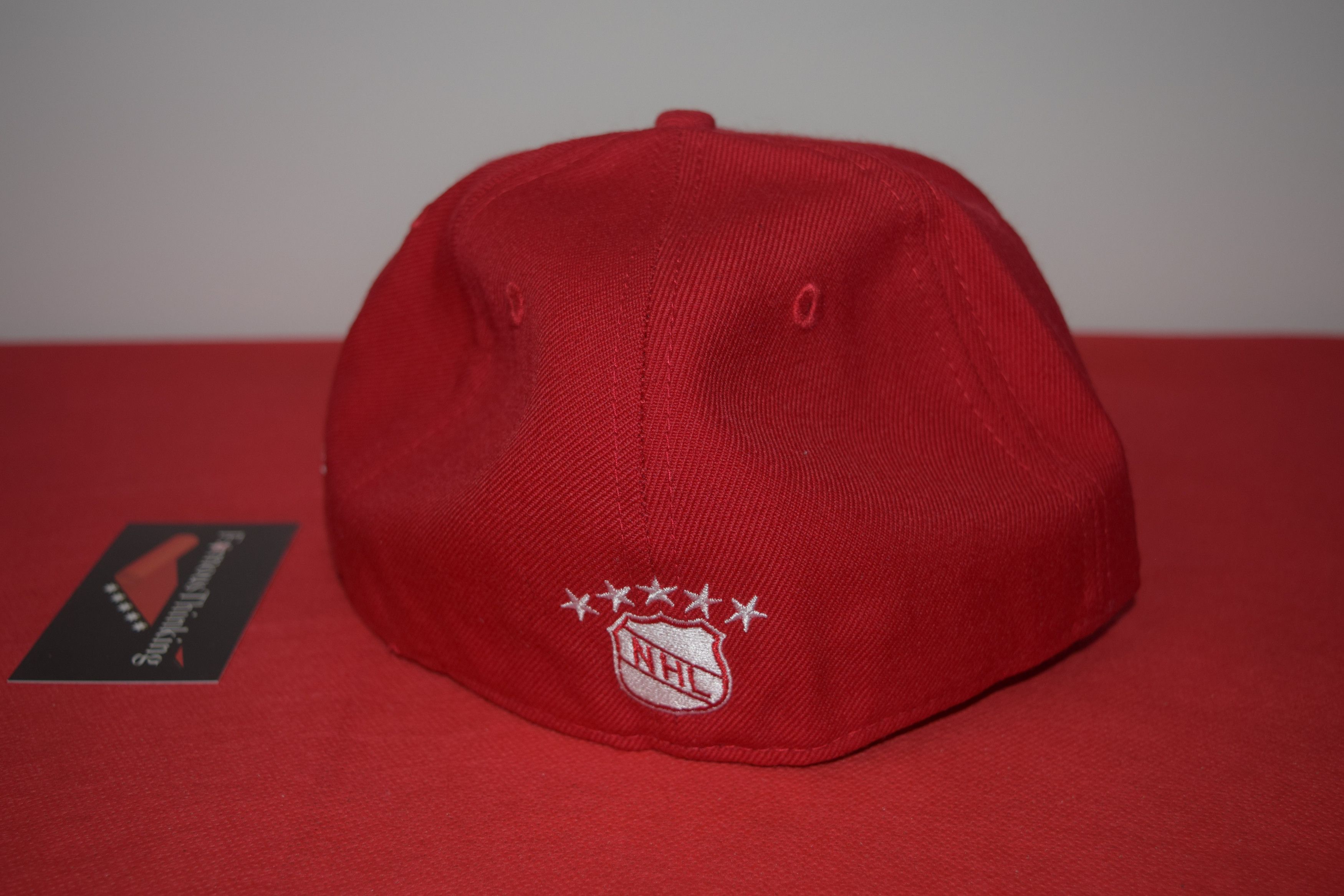 New Era NHL New Era Detroit Red Wings Vintage Logo Fitted hat Size ONE SIZE - 4 Thumbnail
