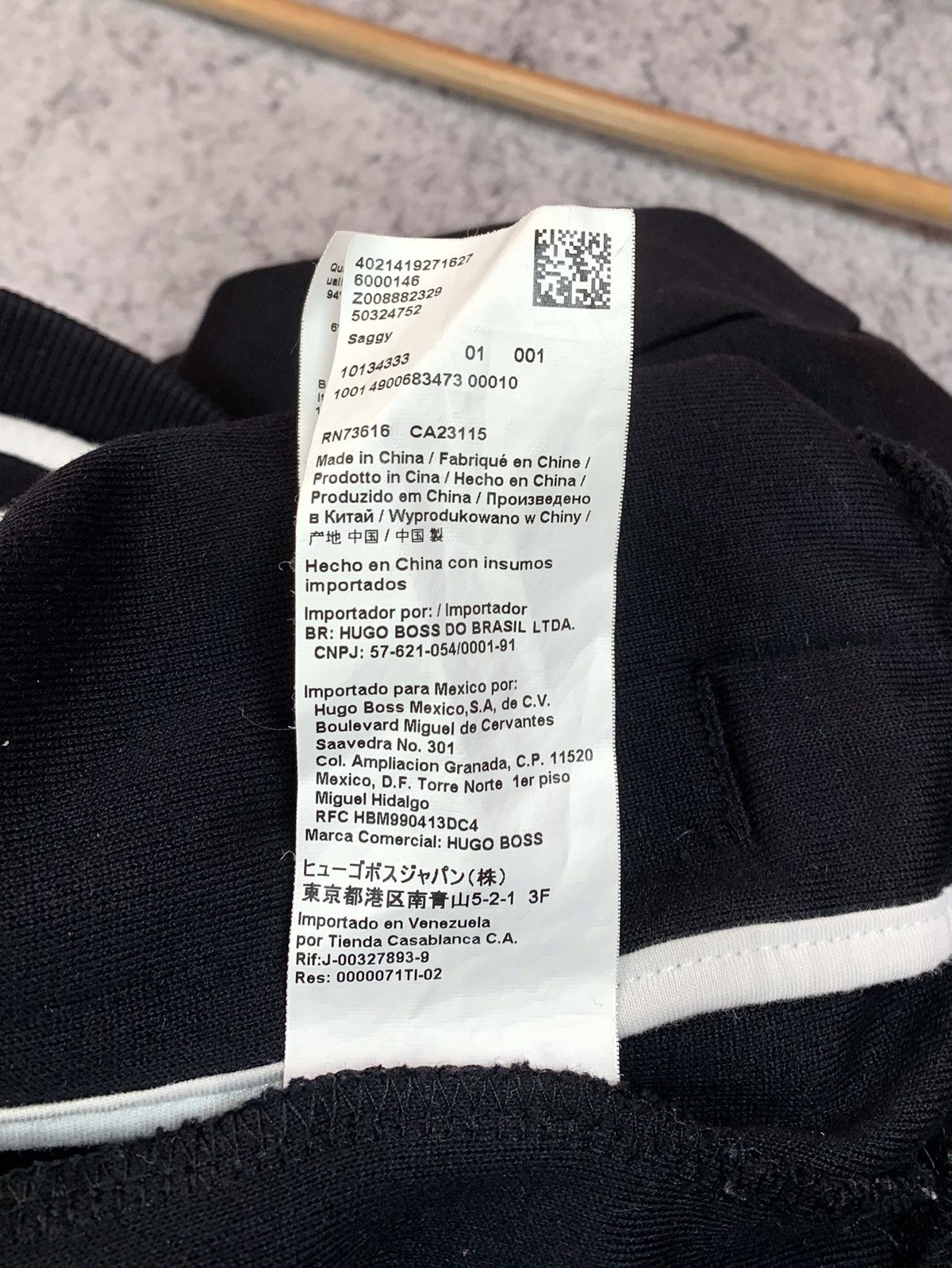 Hugo Boss Hugo Boss Saggy Full Zip Hoodie Jacket Black Mens Size S Size US S / EU 44-46 / 1 - 8 Thumbnail