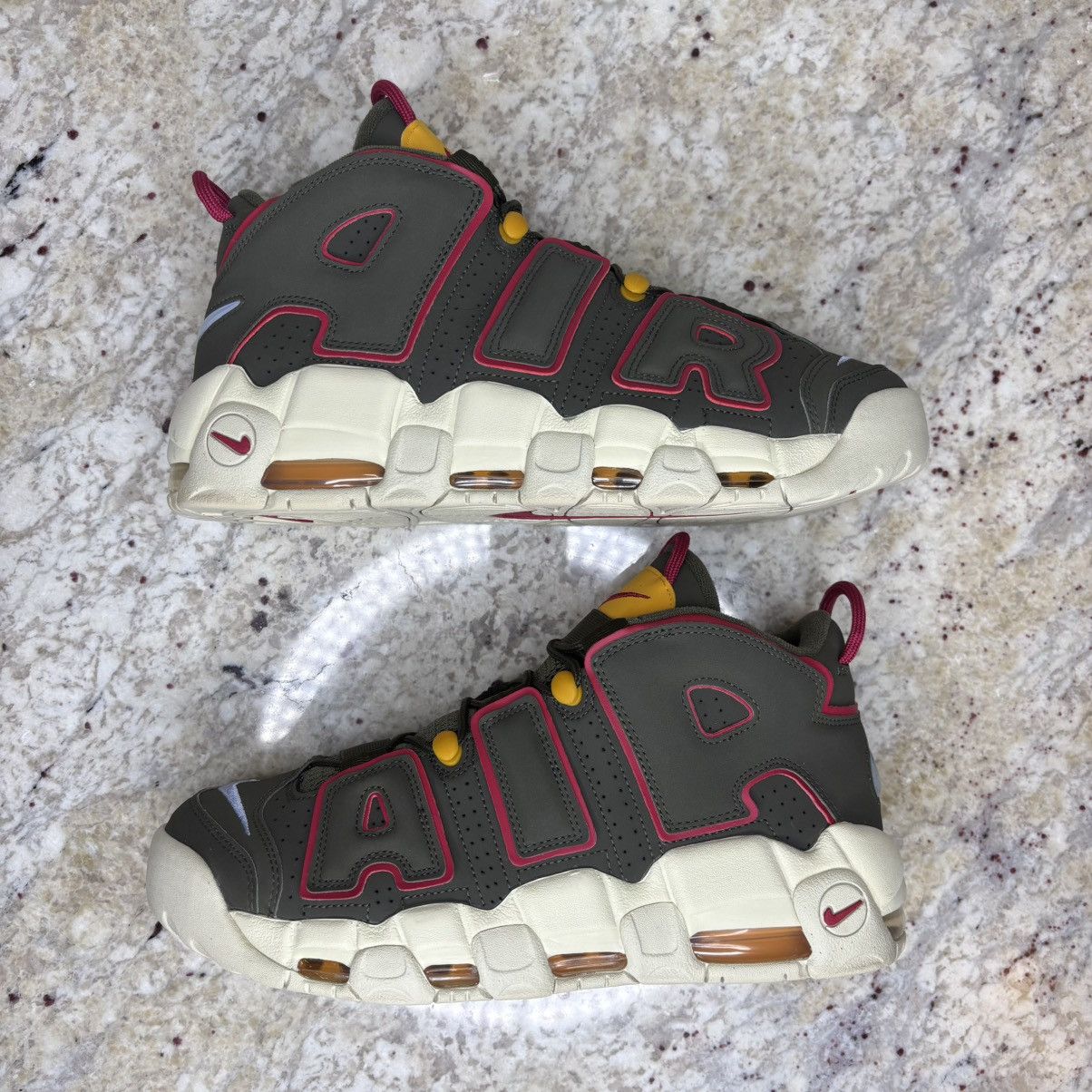 Nike Size 11 - Nike Air More Uptempo Cargo Khaki CLEAN WITH BOX Size US 11 / EU 44 - 2 Thumbnail
