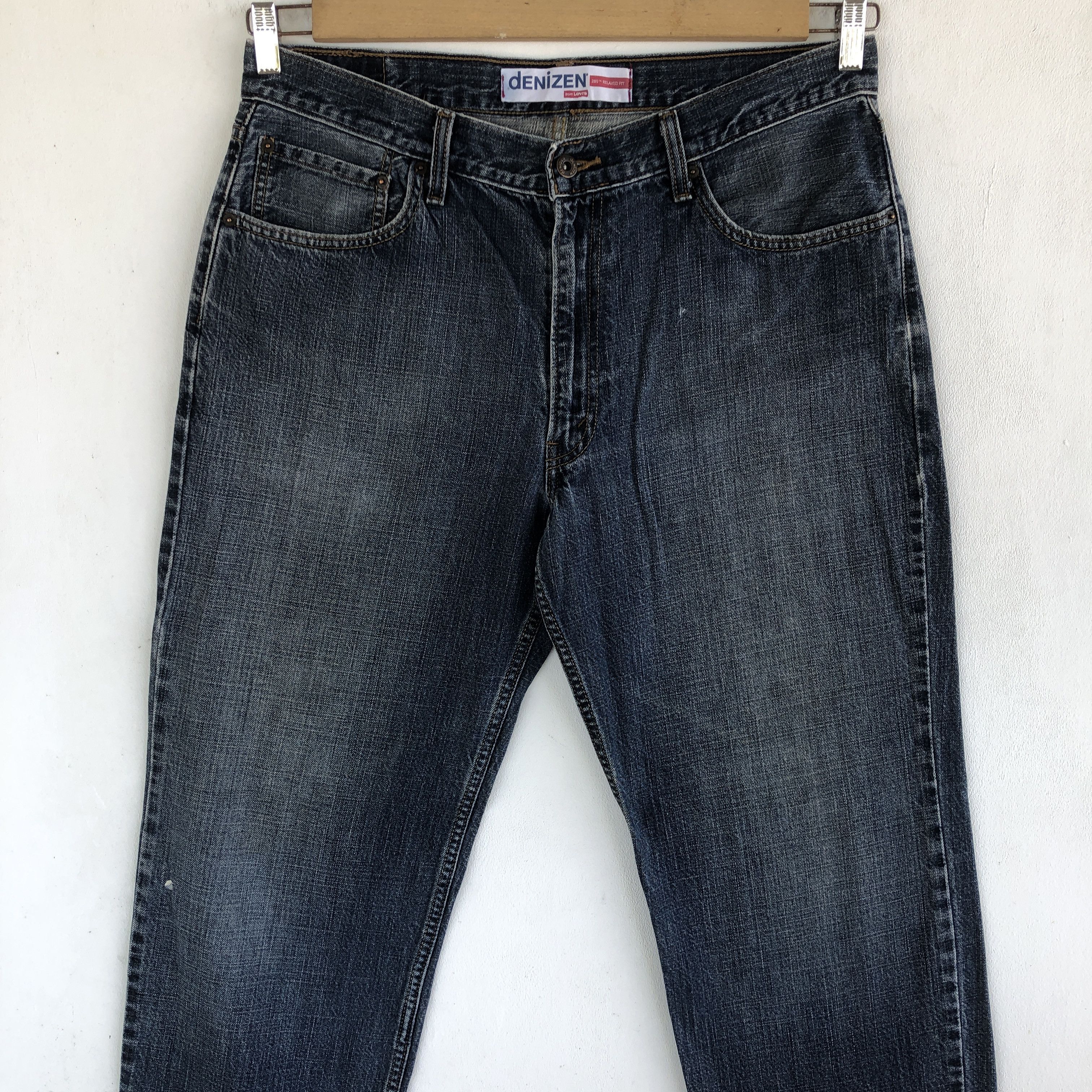 Levi's Vintage Y2K Levis Denizen Faded Jeans Levi's Stonewash Denim Size US 34 / EU 50 - 3 Thumbnail