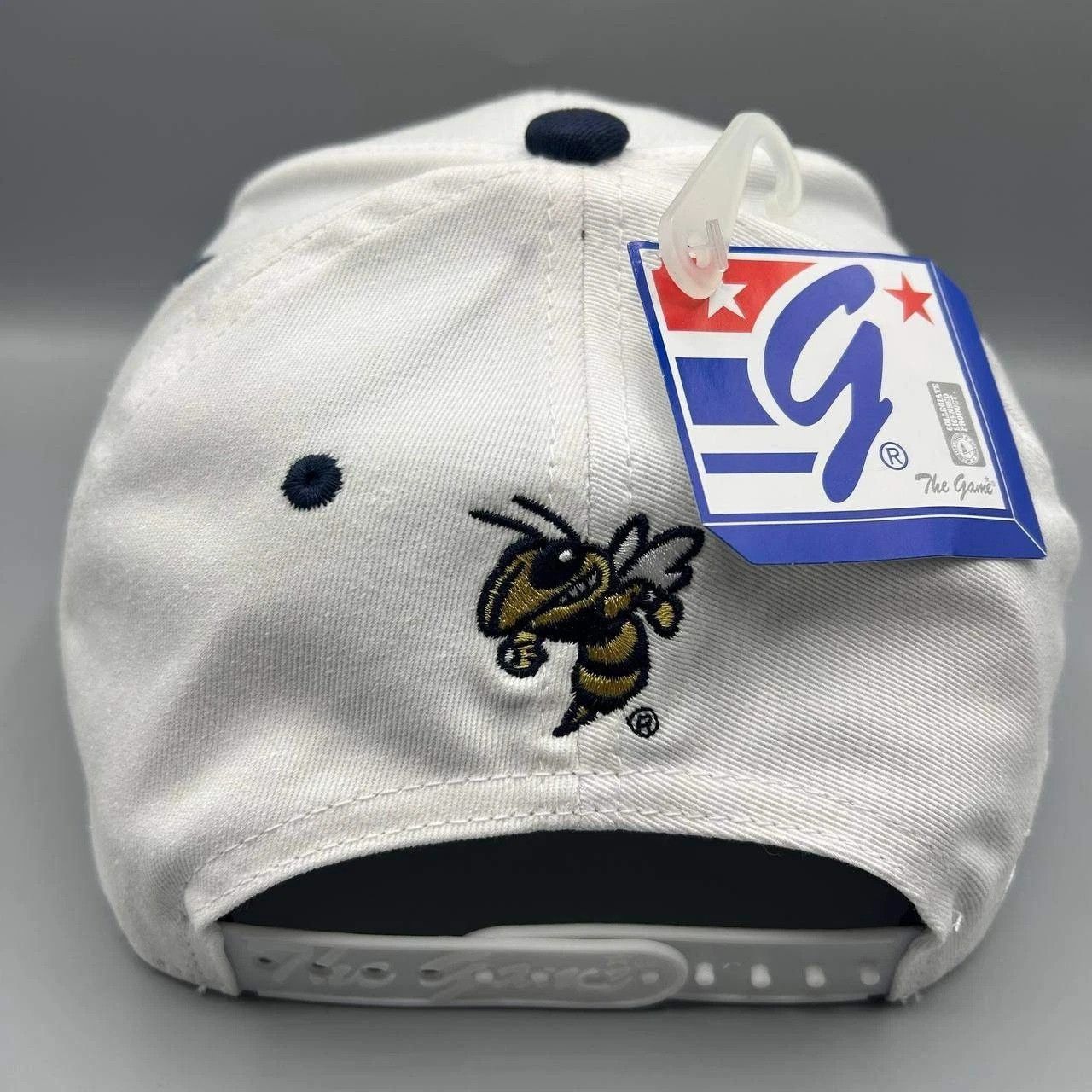 The Game Vintage Georgia Tech Yellow Jackets Hat Men NCAA Snap Back Size ONE SIZE - 4 Thumbnail